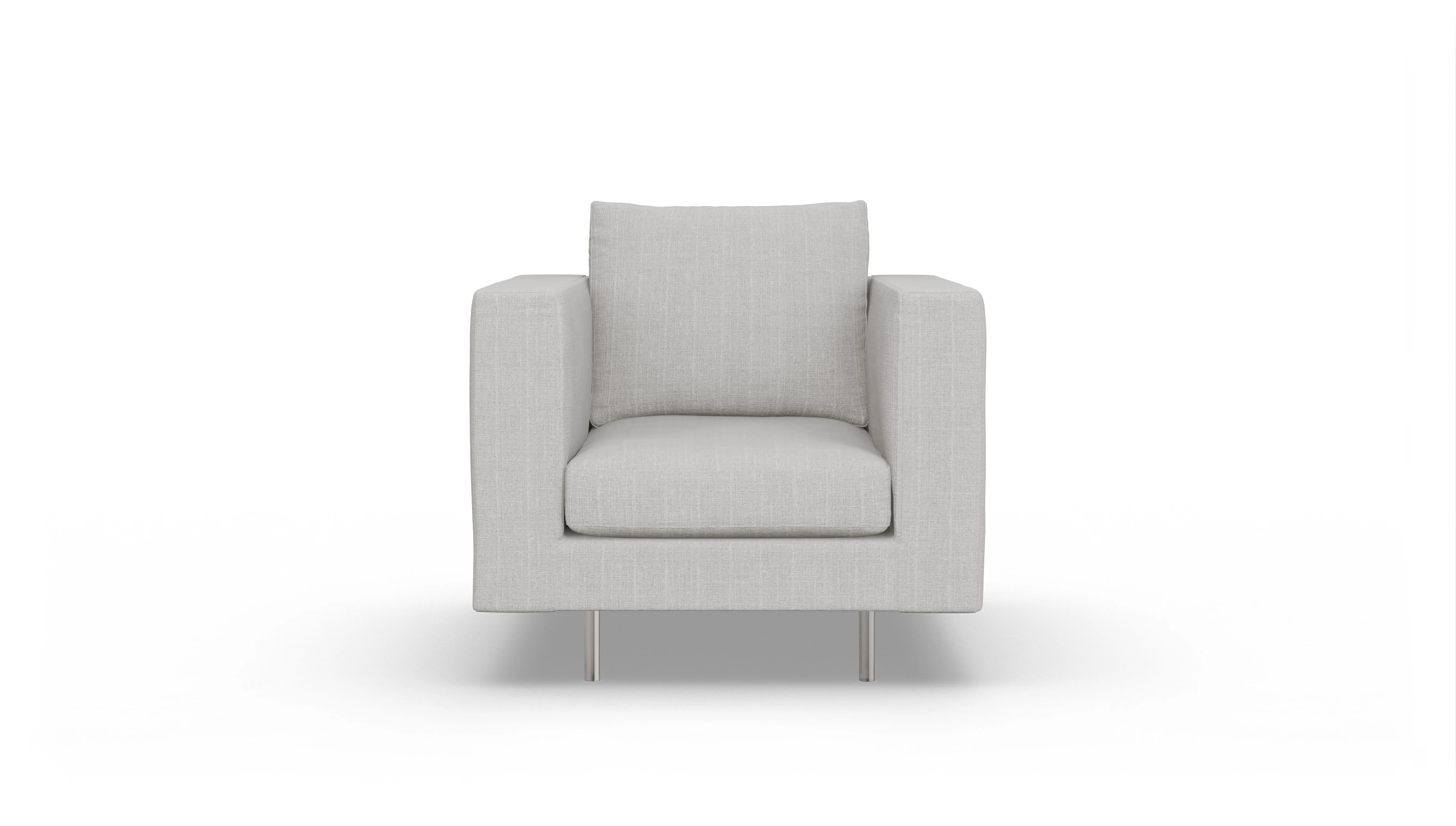 Ansicht des Produktes Silea Sessel in Stoff beige