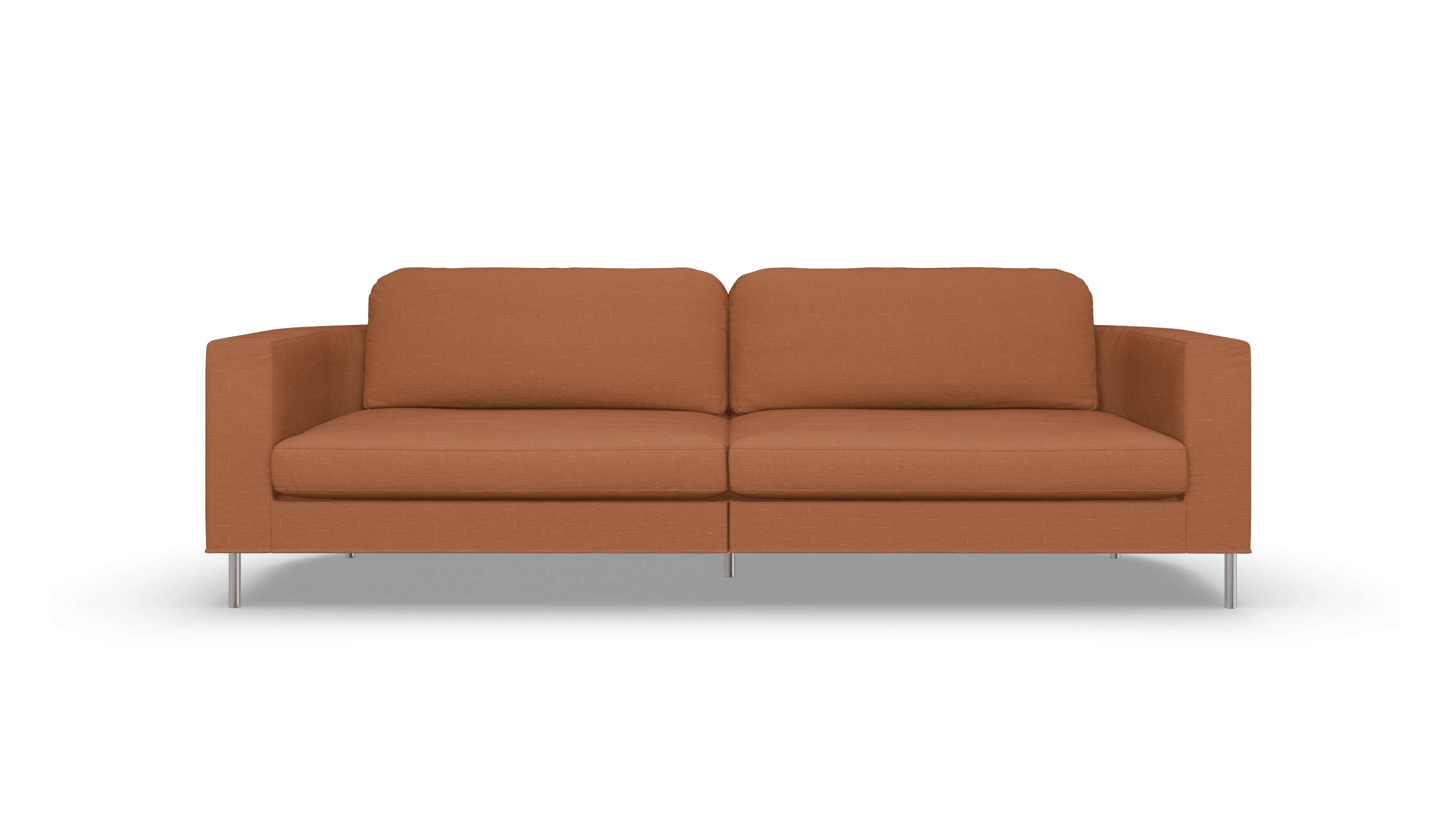 Ansicht des Produktes Girando 3,5-Sitzer in Stoff orange