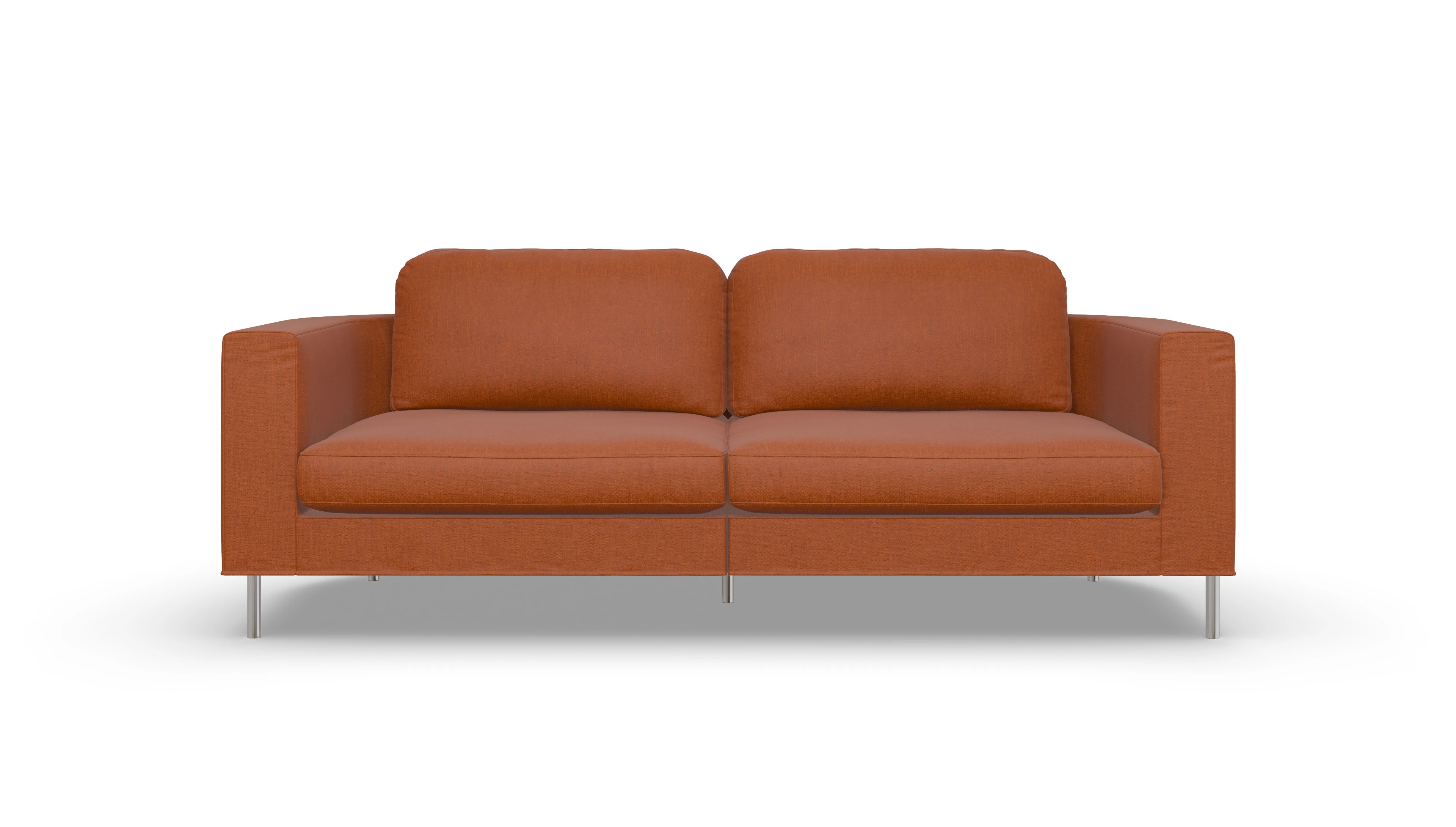 Ansicht des Produktes Girando 3-Sitzer in Stoff orange