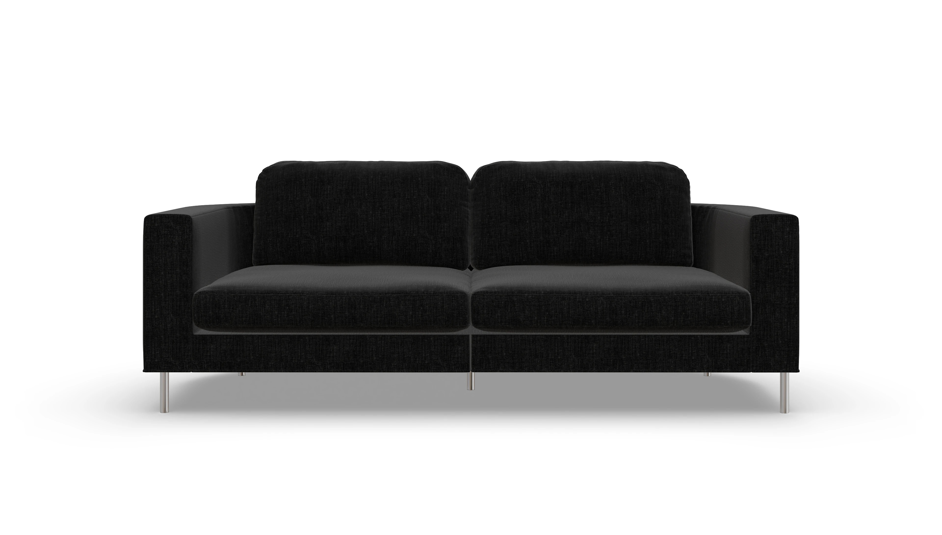 Ansicht des Produktes Girando 3-Sitzer in Stoff schwarz