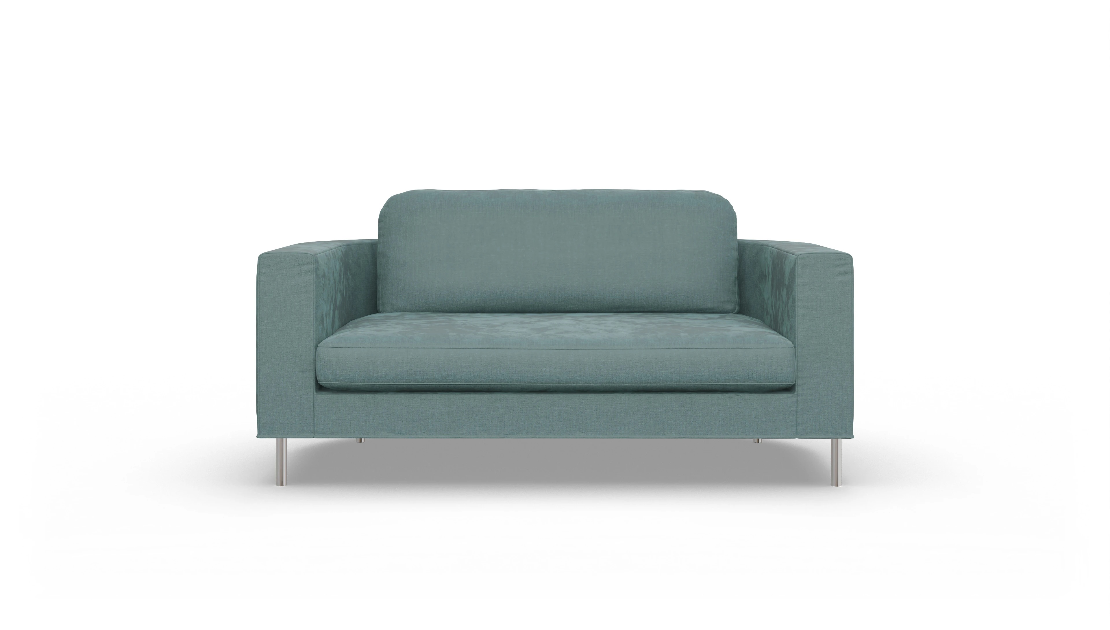 Ansicht des Produktes Girando 2-Sitzer in Stoff blau