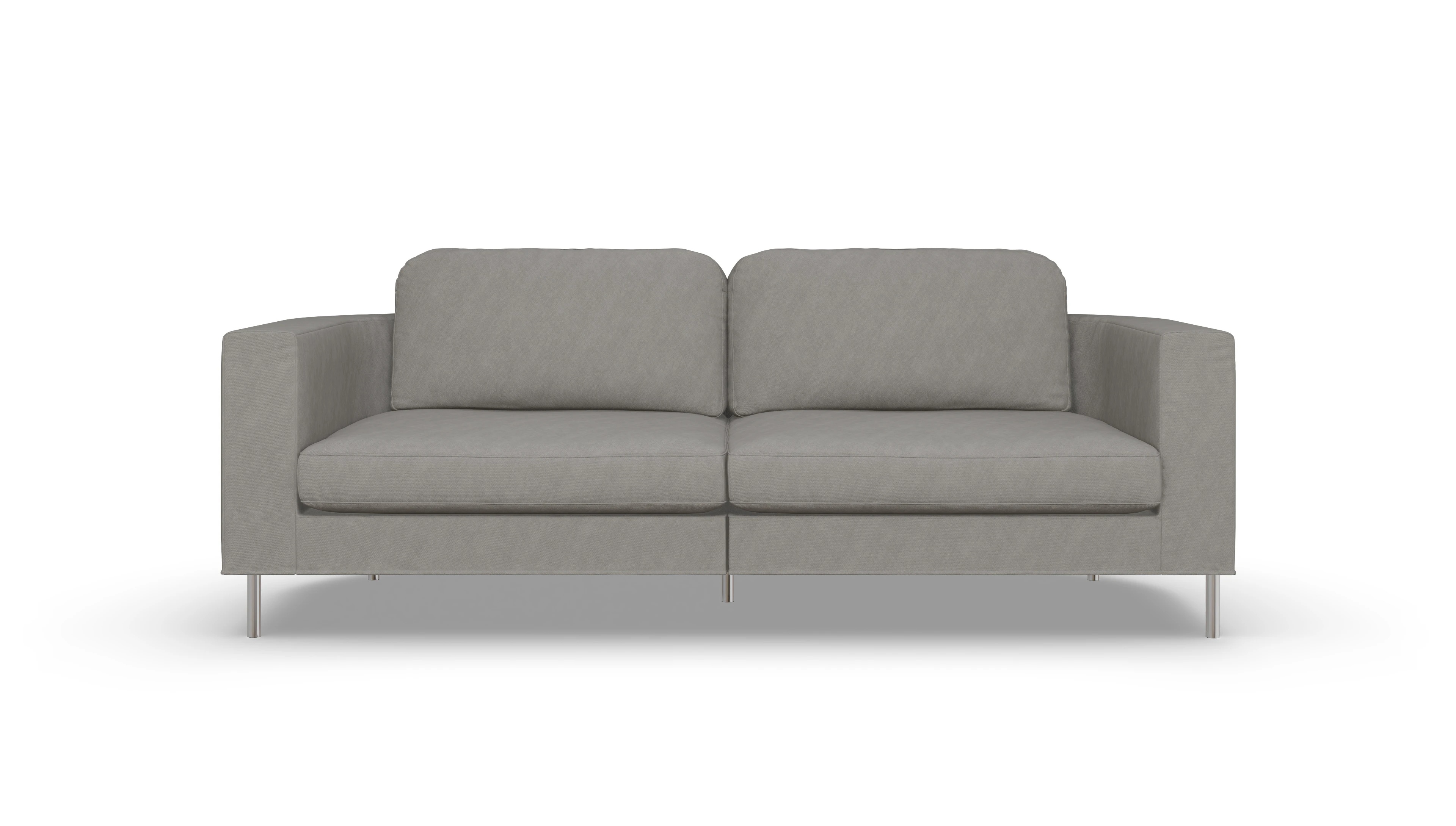 Ansicht des Produktes Girando 3-Sitzer in Stoff grau