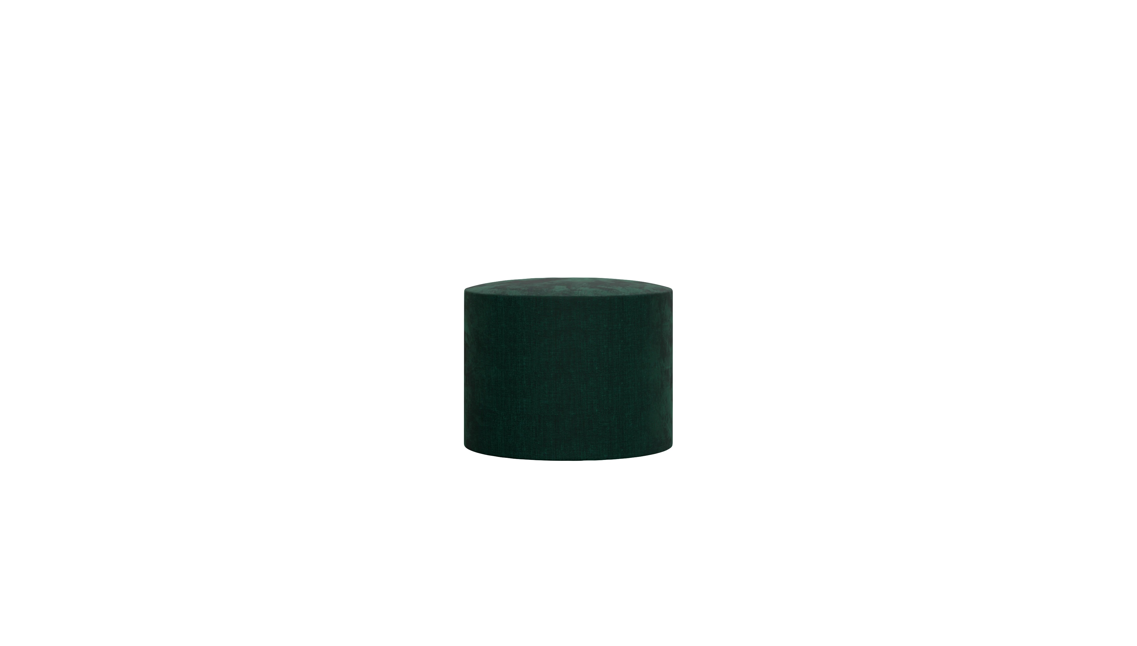 Ansicht des Produktes Girando Hocker in Stoff blau