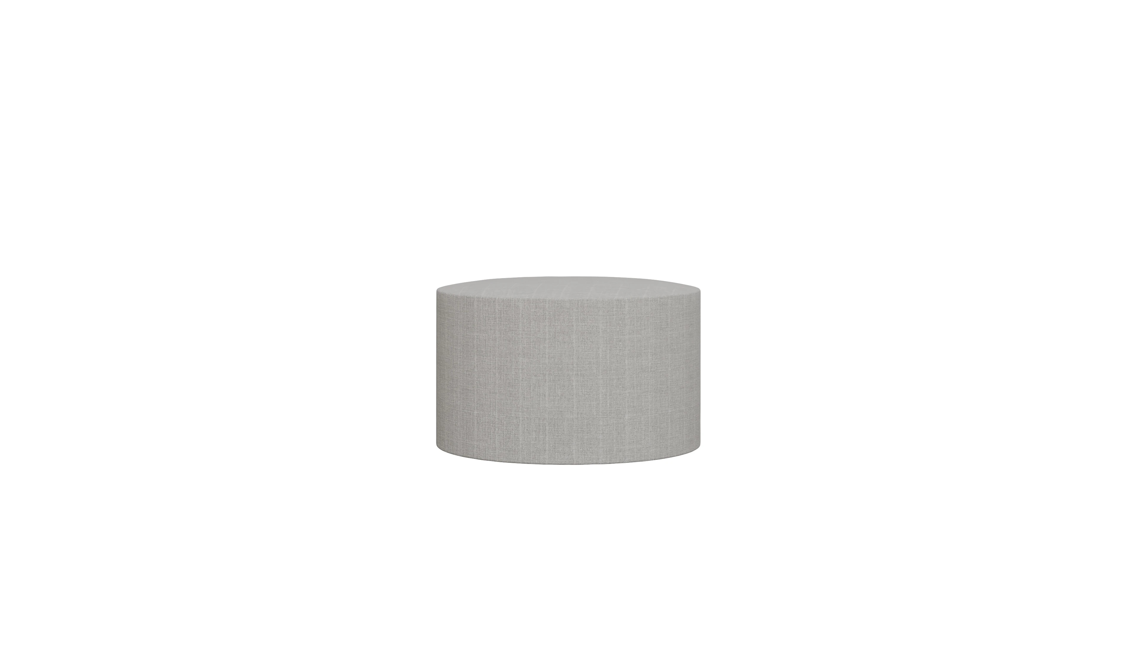 Ansicht des Produktes Girando Hocker in Stoff beige