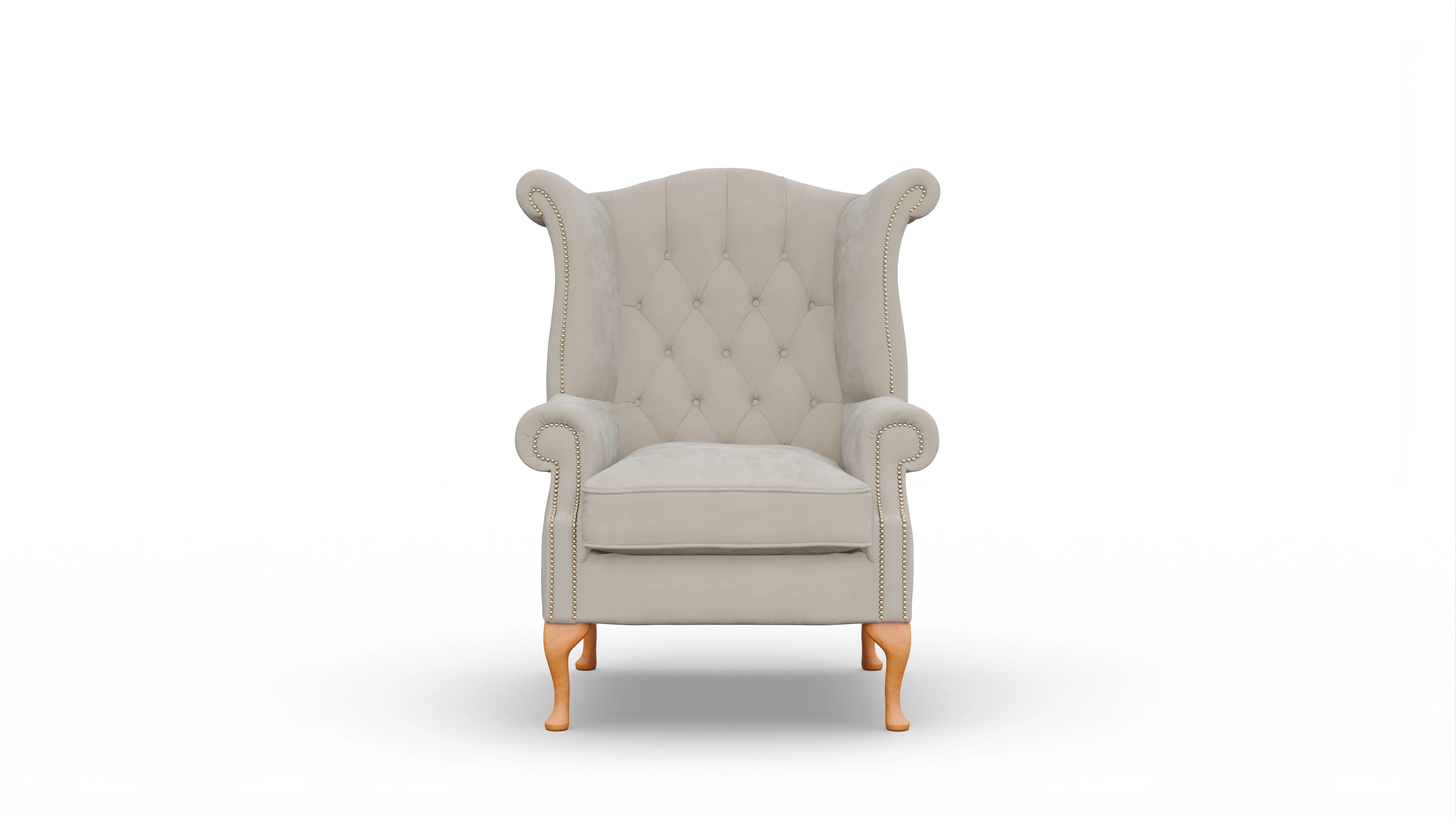 Ansicht des Produktes Crawford Sessel in Samt beige