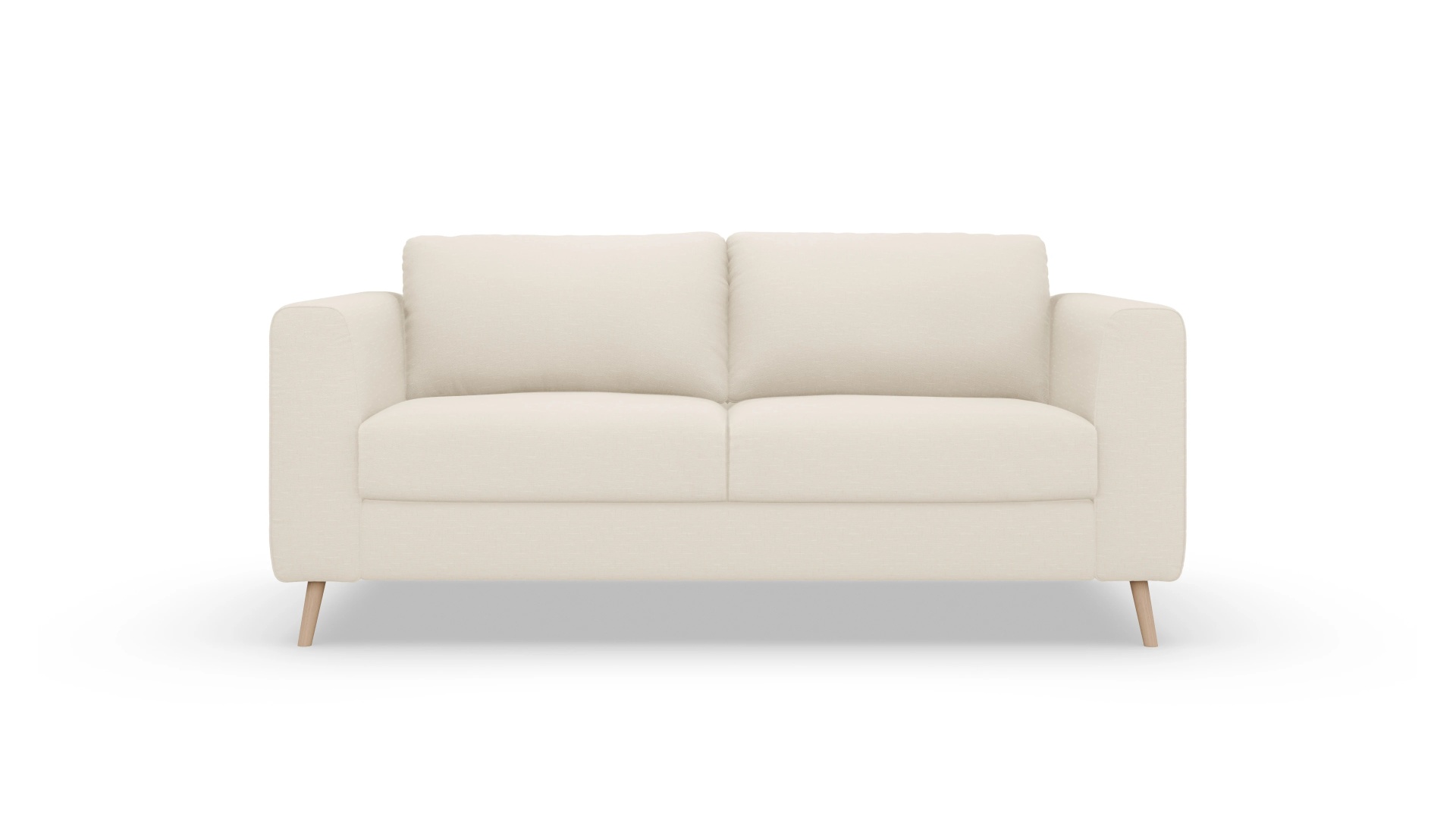 Schlafsofa Torpa Ansicht des Produktes Torpa 3-Sitzer in Stoff weiß