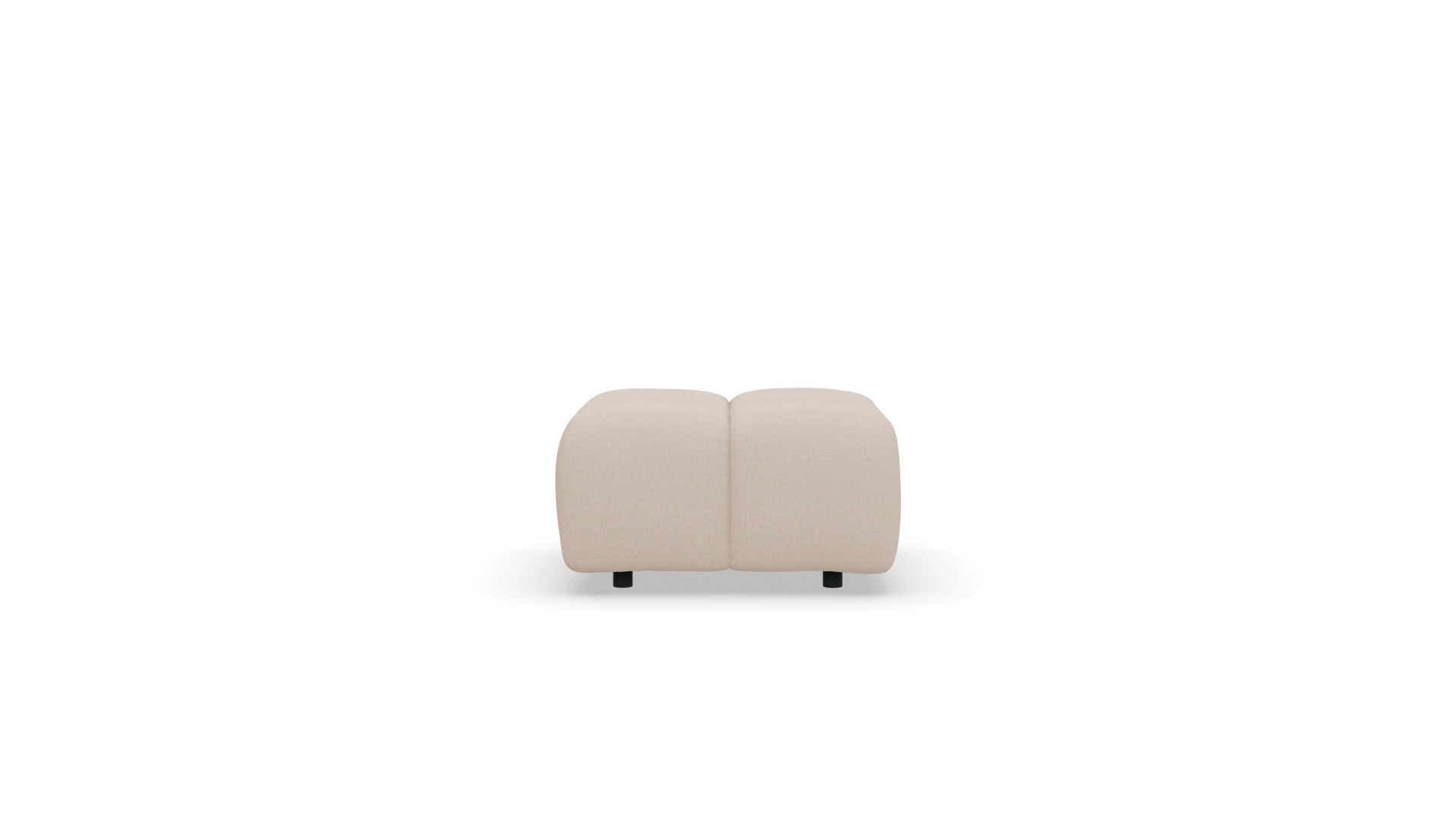 Hocker Klyne Ansicht des Produktes Klyne Hocker in Stoff