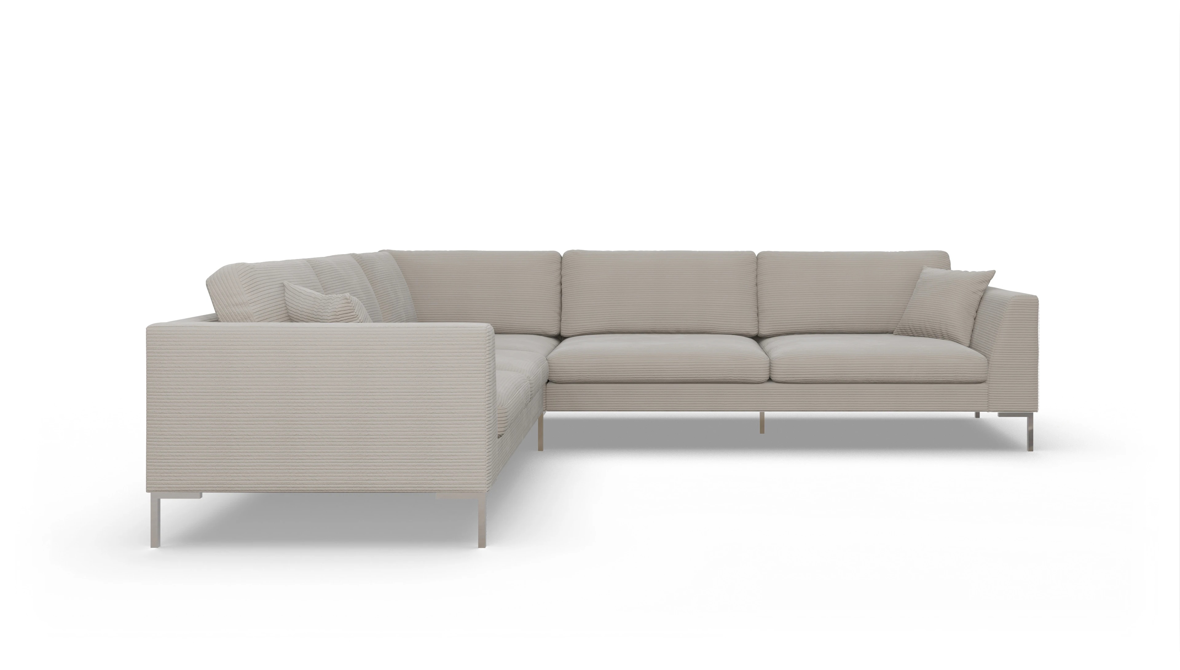 Ecksofa 3x2-Sitzer links