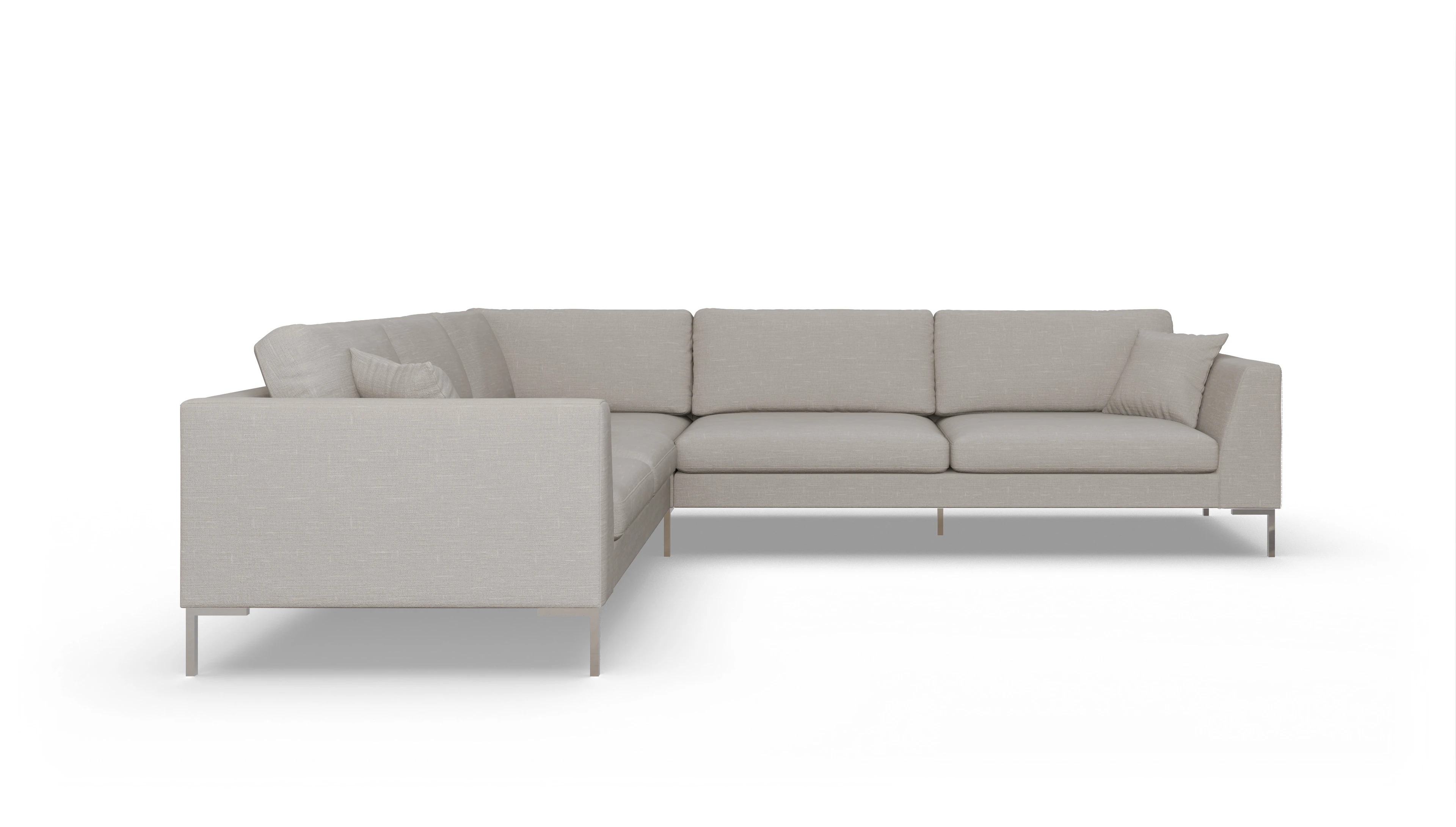 Ecksofa 3x2-Sitzer links