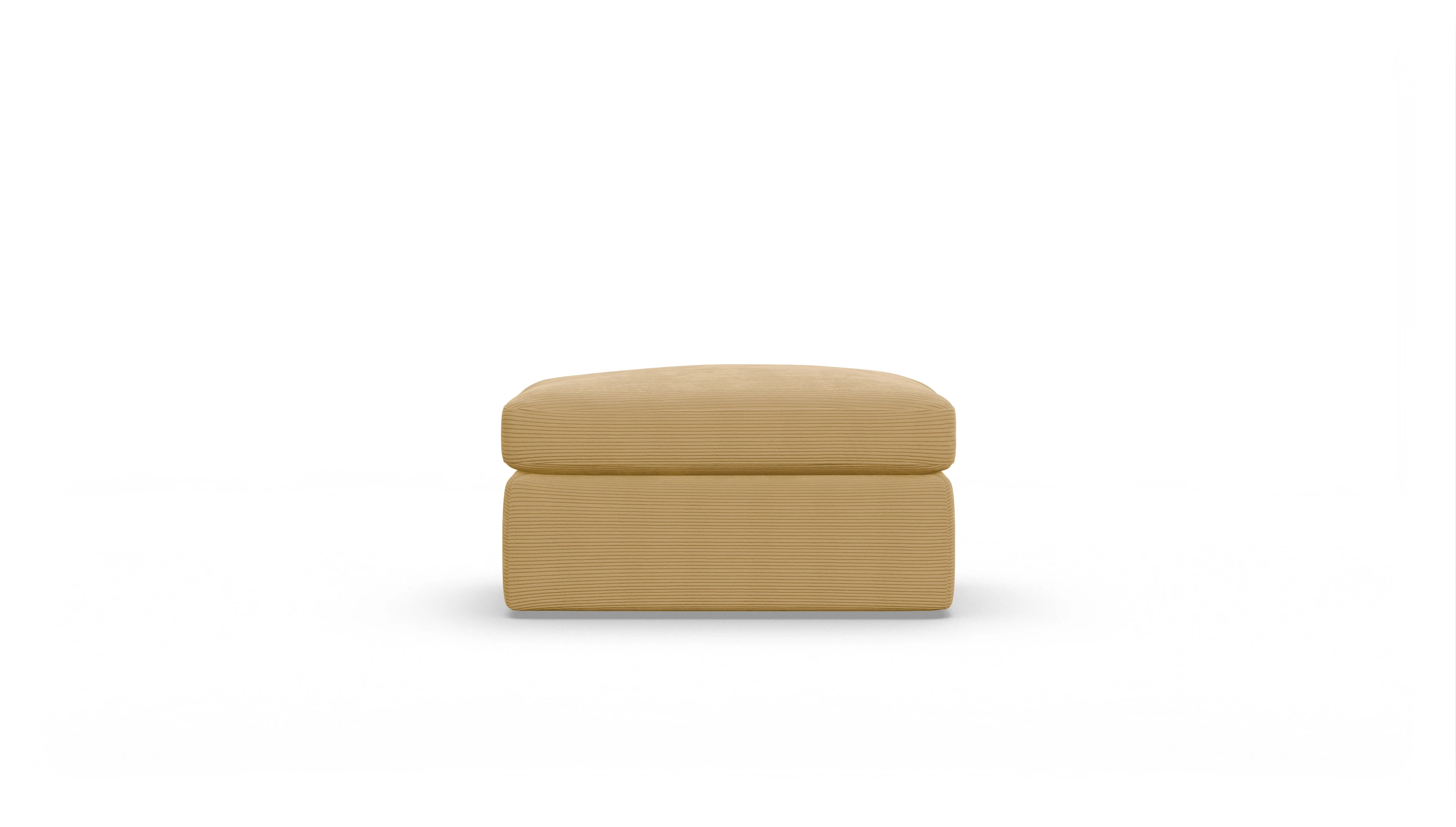 Stoffhocker groß