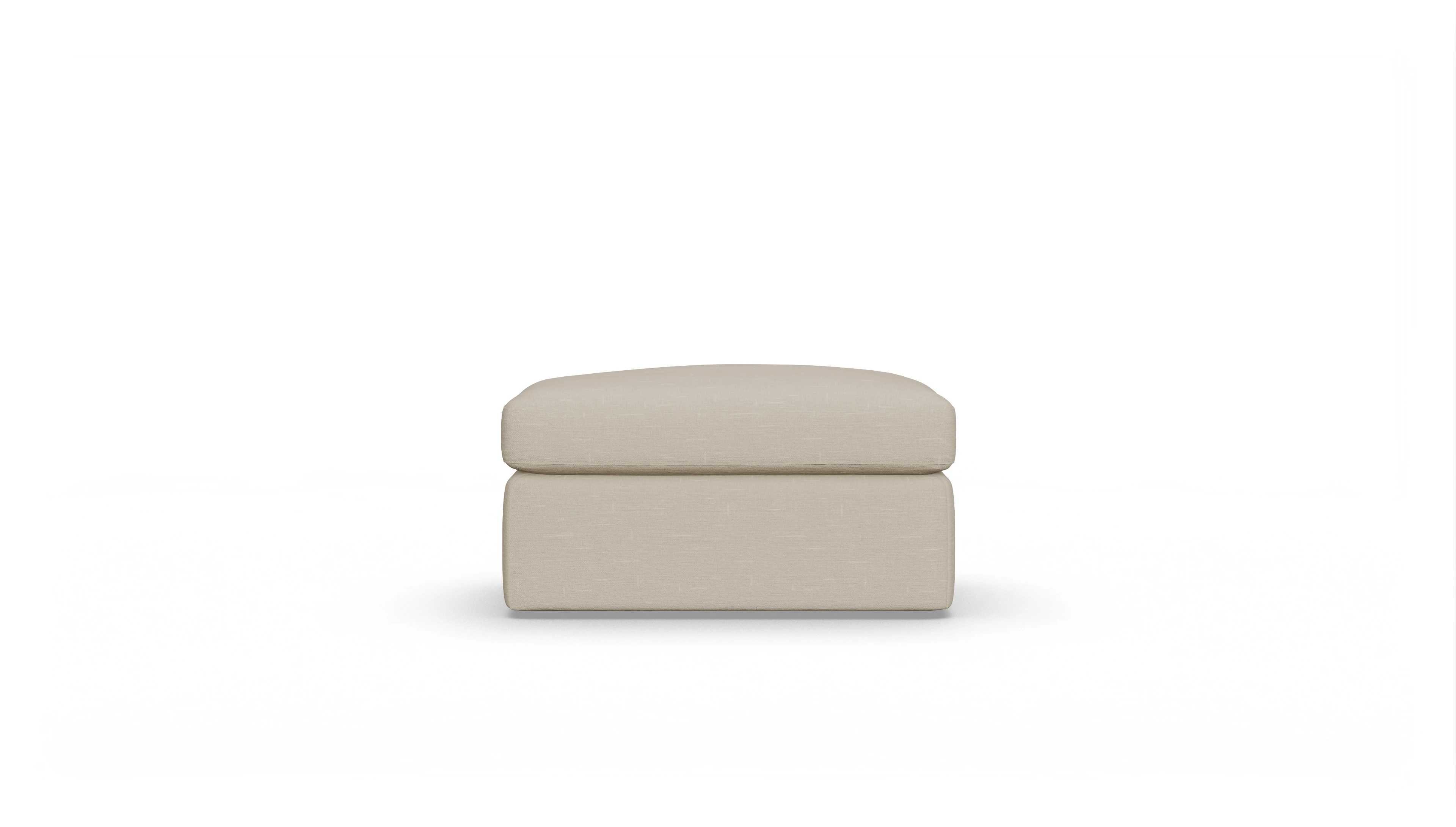 Stoffhocker groß