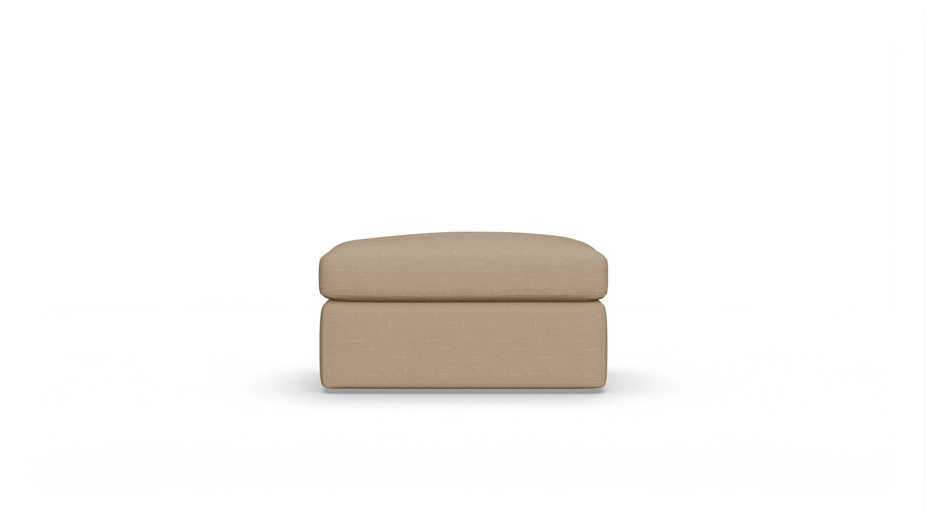 Stoffhocker groß