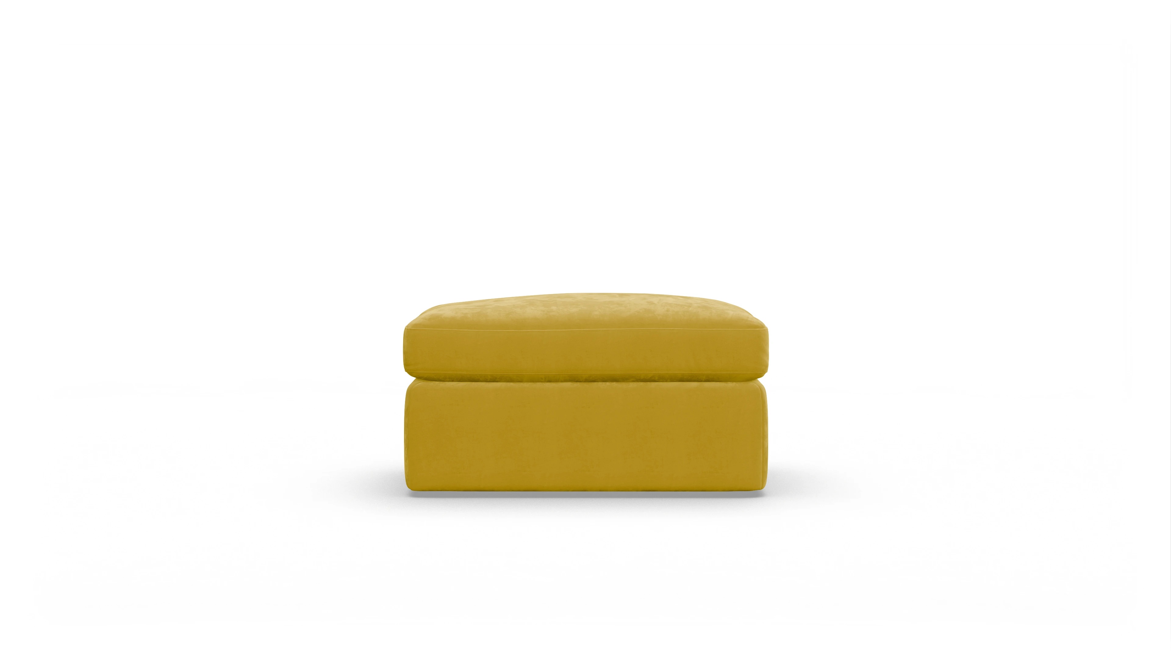 Stoffhocker groß