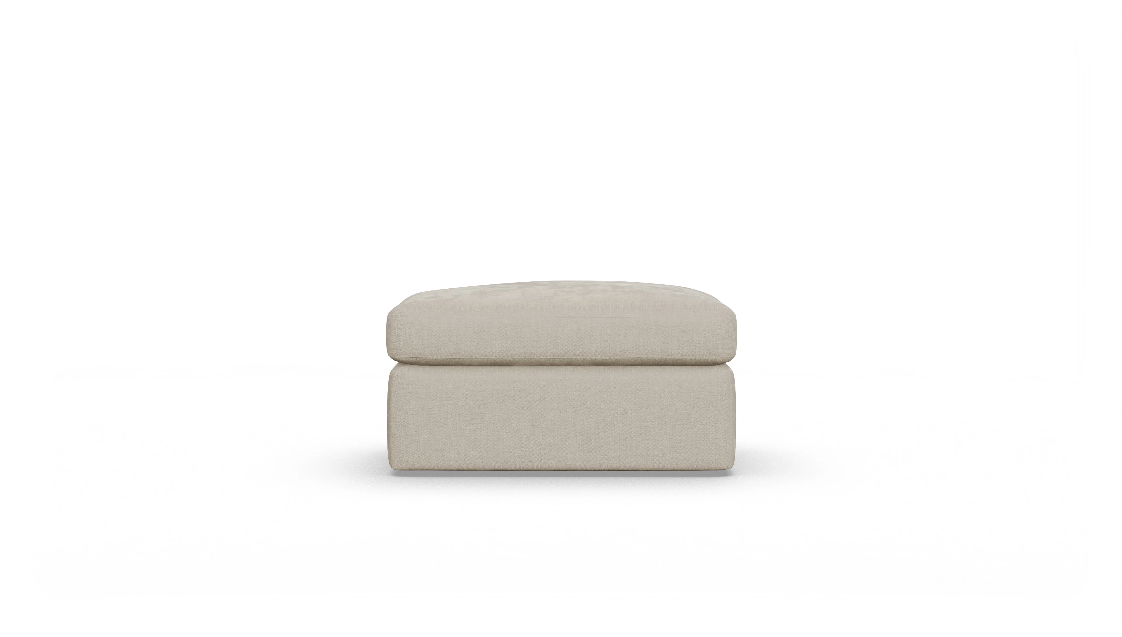 Stoffhocker groß