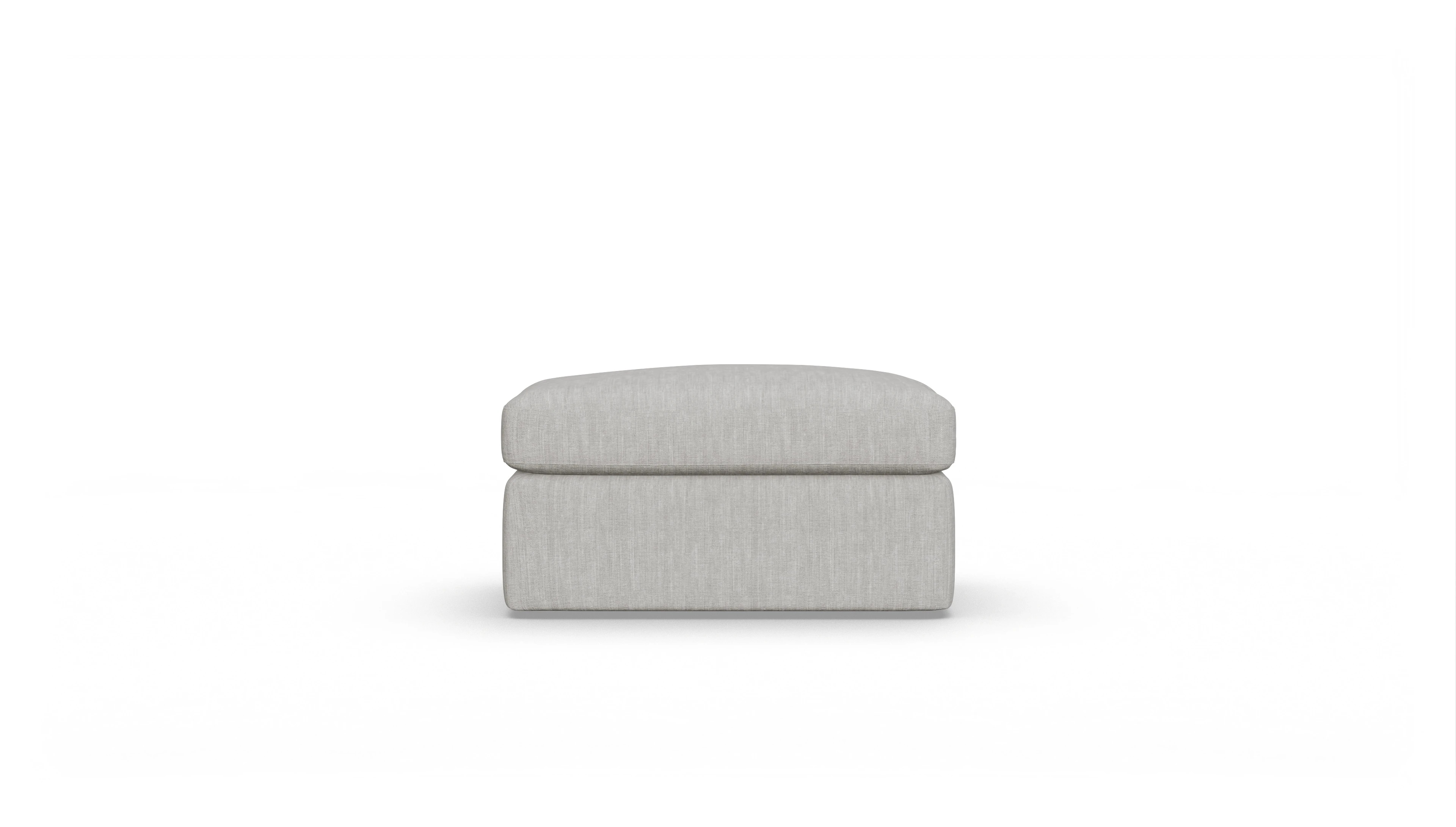 Stoffhocker groß