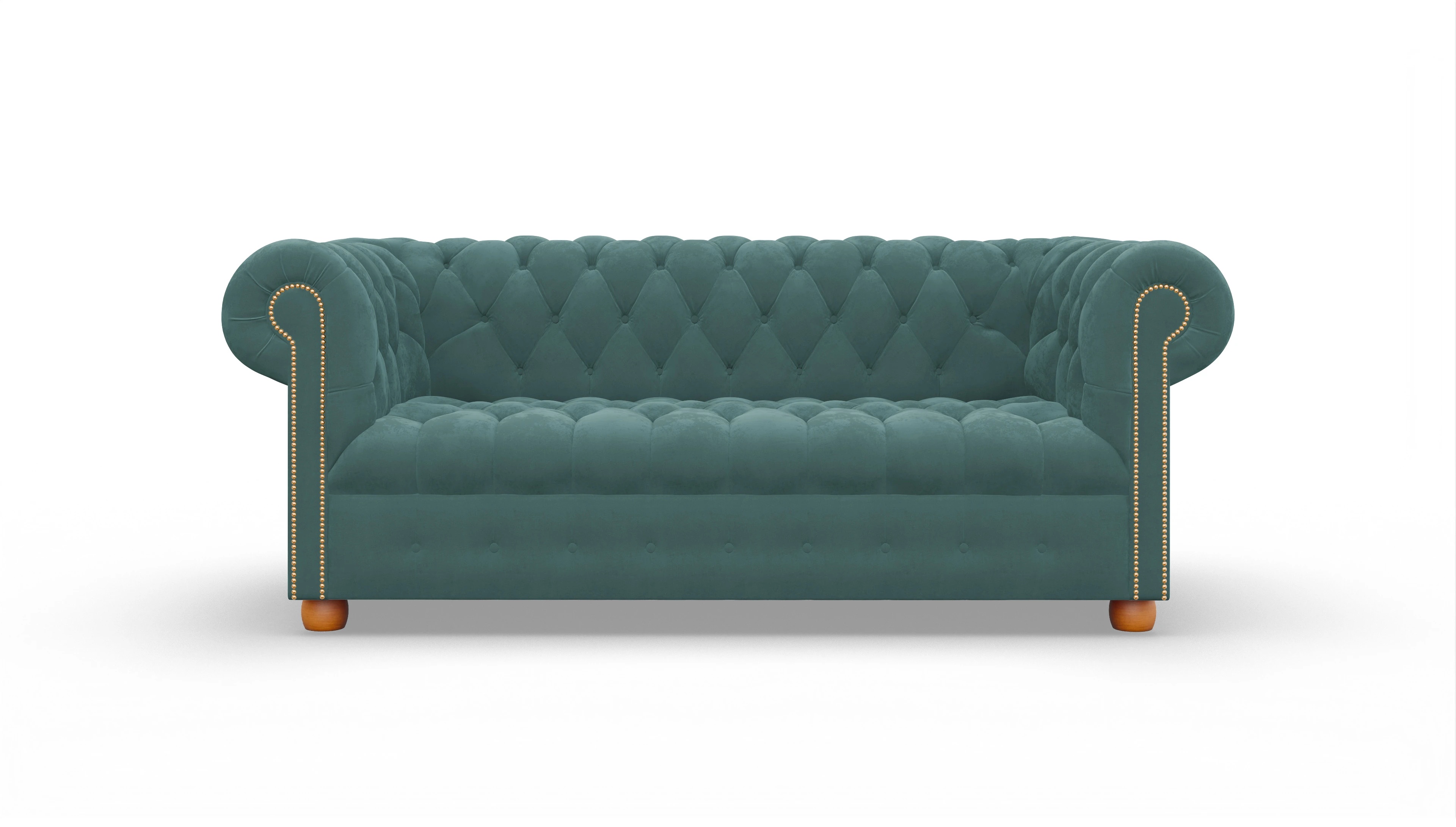 Ansicht des Produktes Bingley in Samt blau