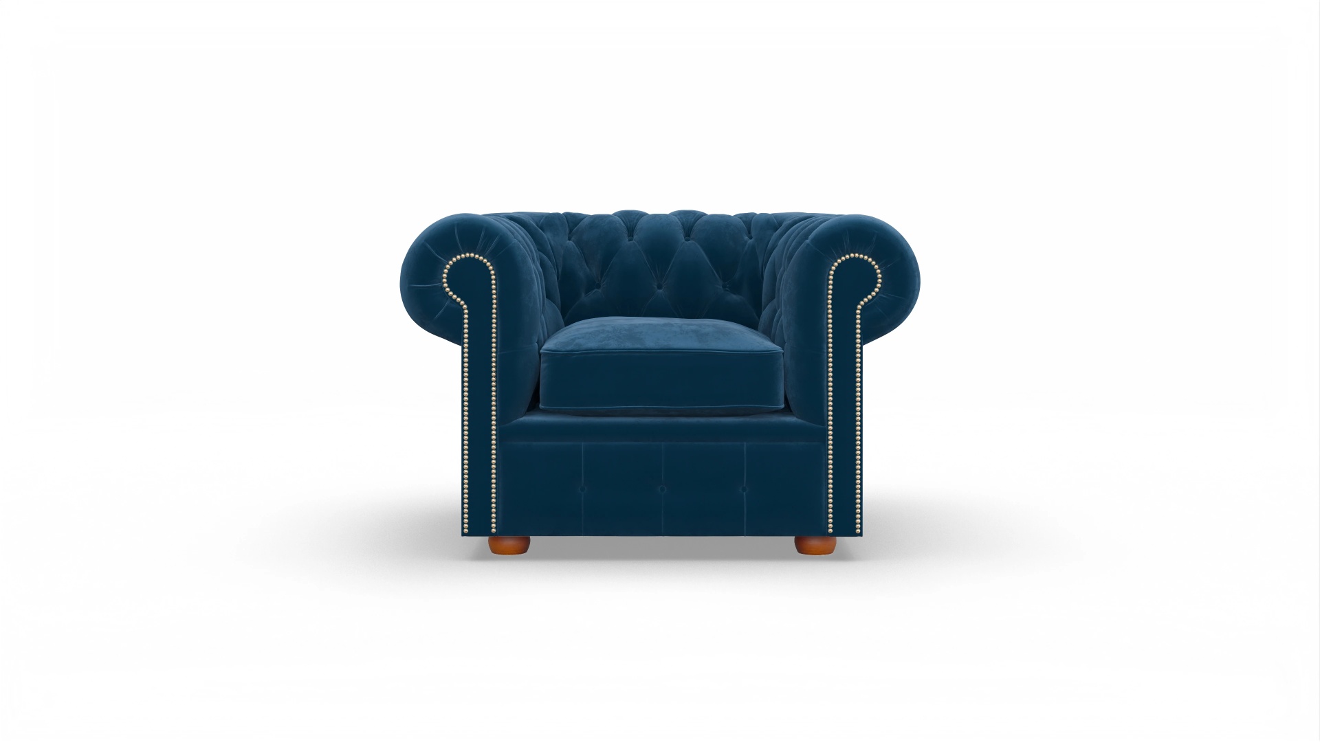 Ansicht des Produktes Brighton in Samt blau