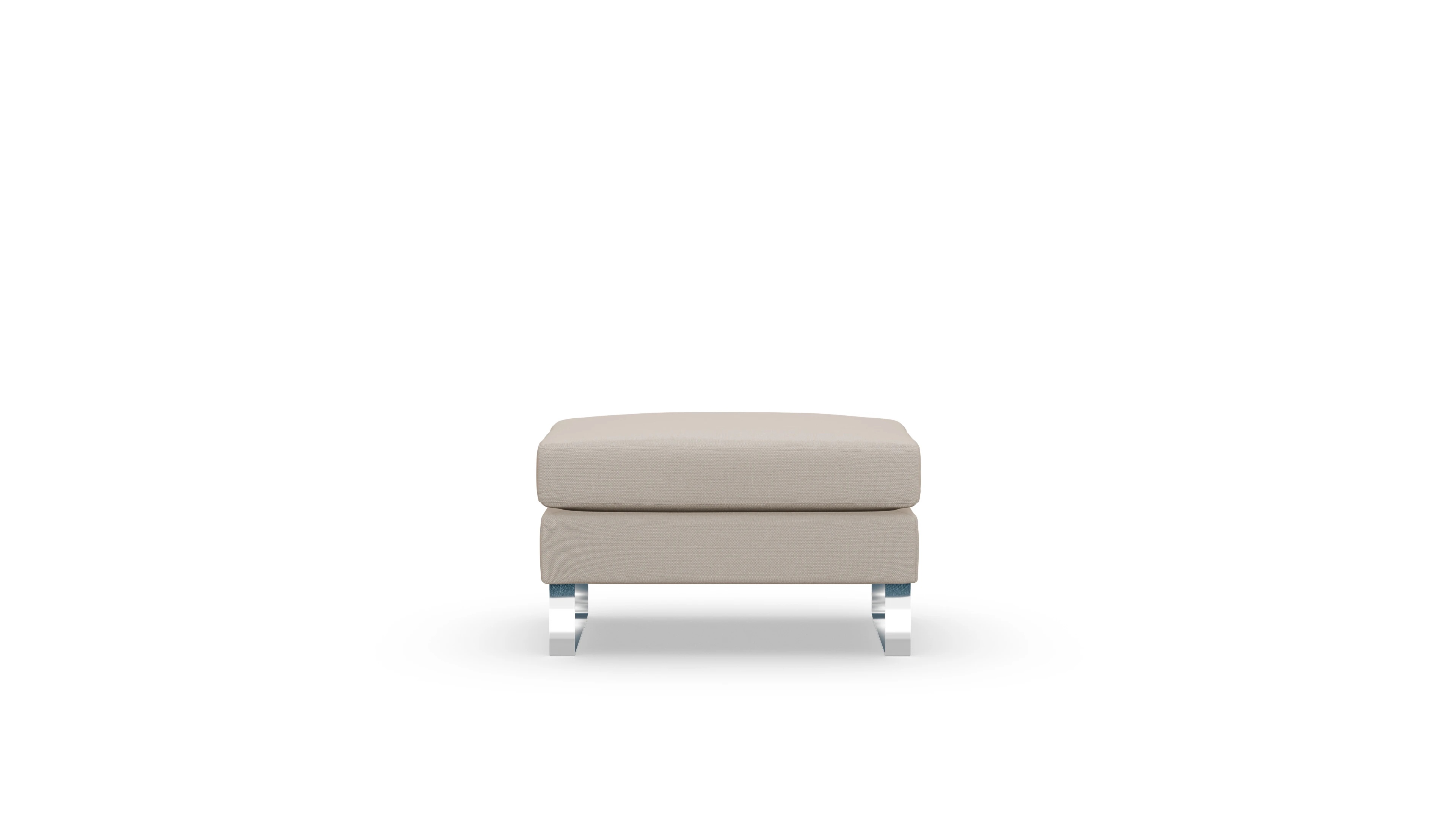 Ansicht des Produktes Cespon Hocker in Stoff beige