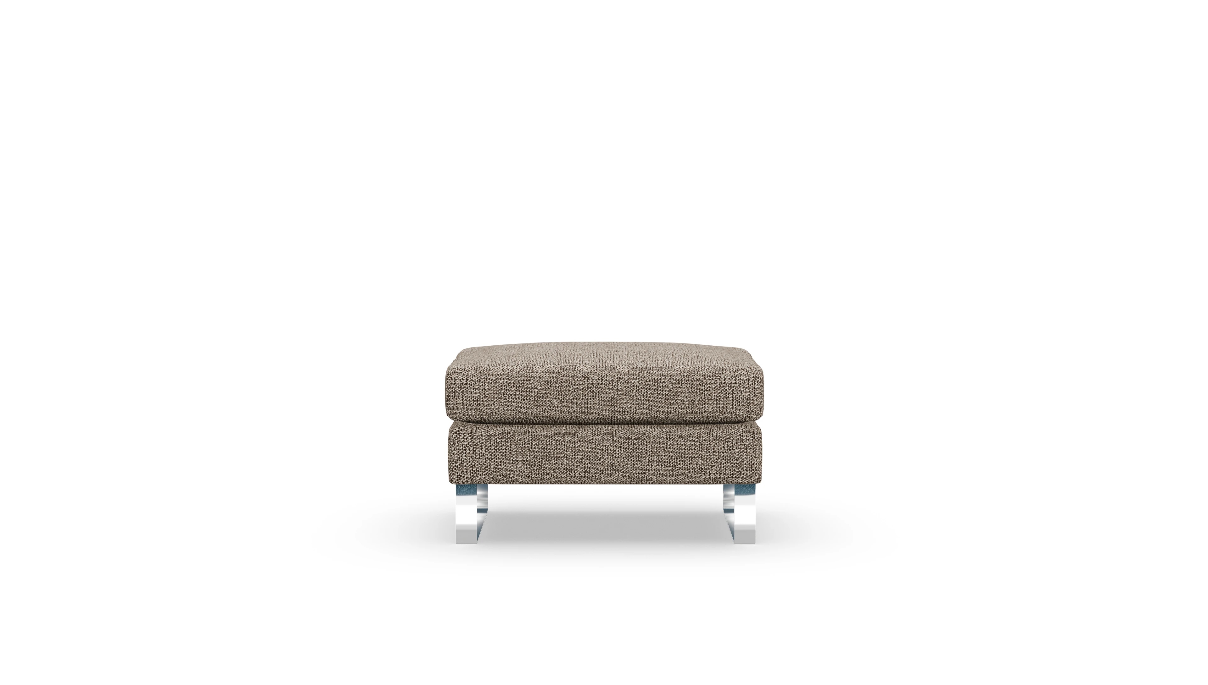 Ansicht des Produktes Cespon Hocker in Stoff beige