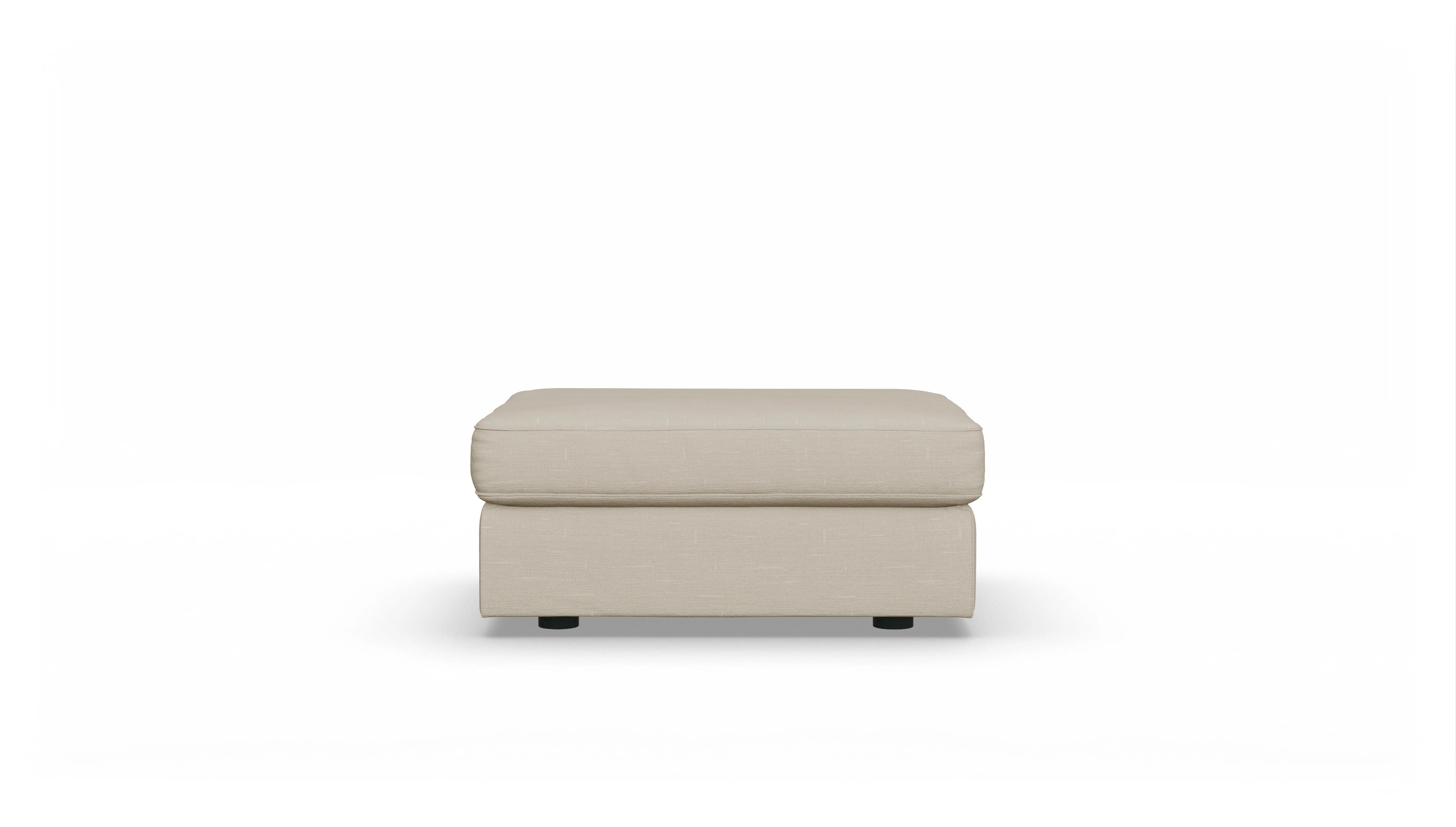 Ansicht des Produktes Sospiri Hocker in Stoff beige