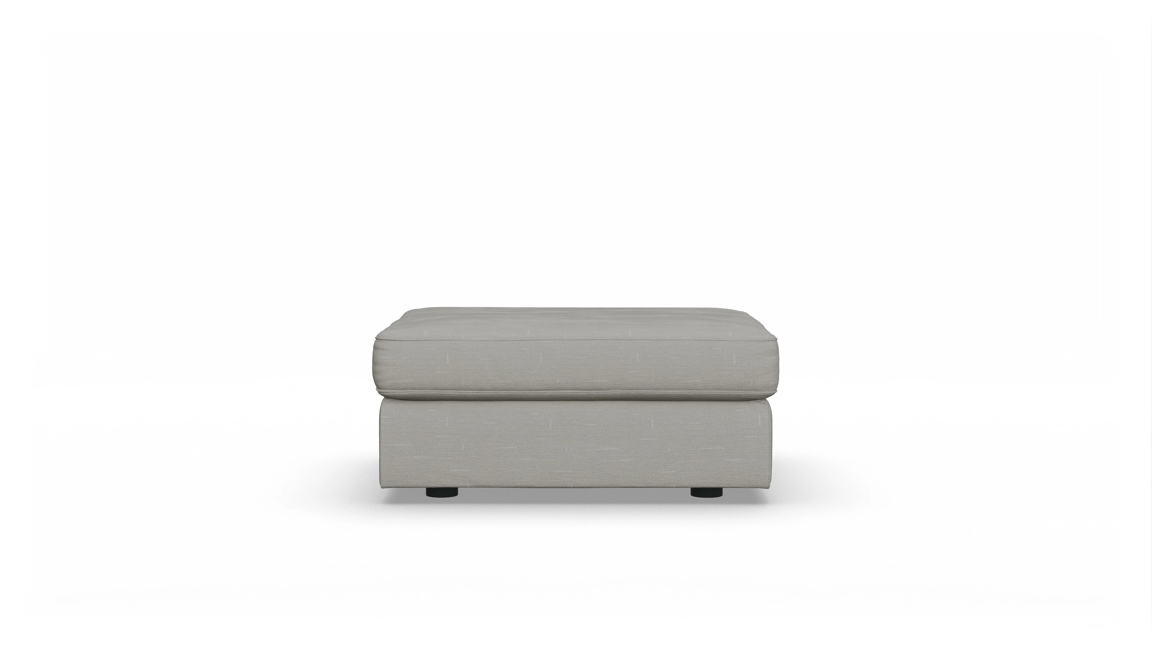 Ansicht des Produktes Sospiri Hocker in Stoff grau