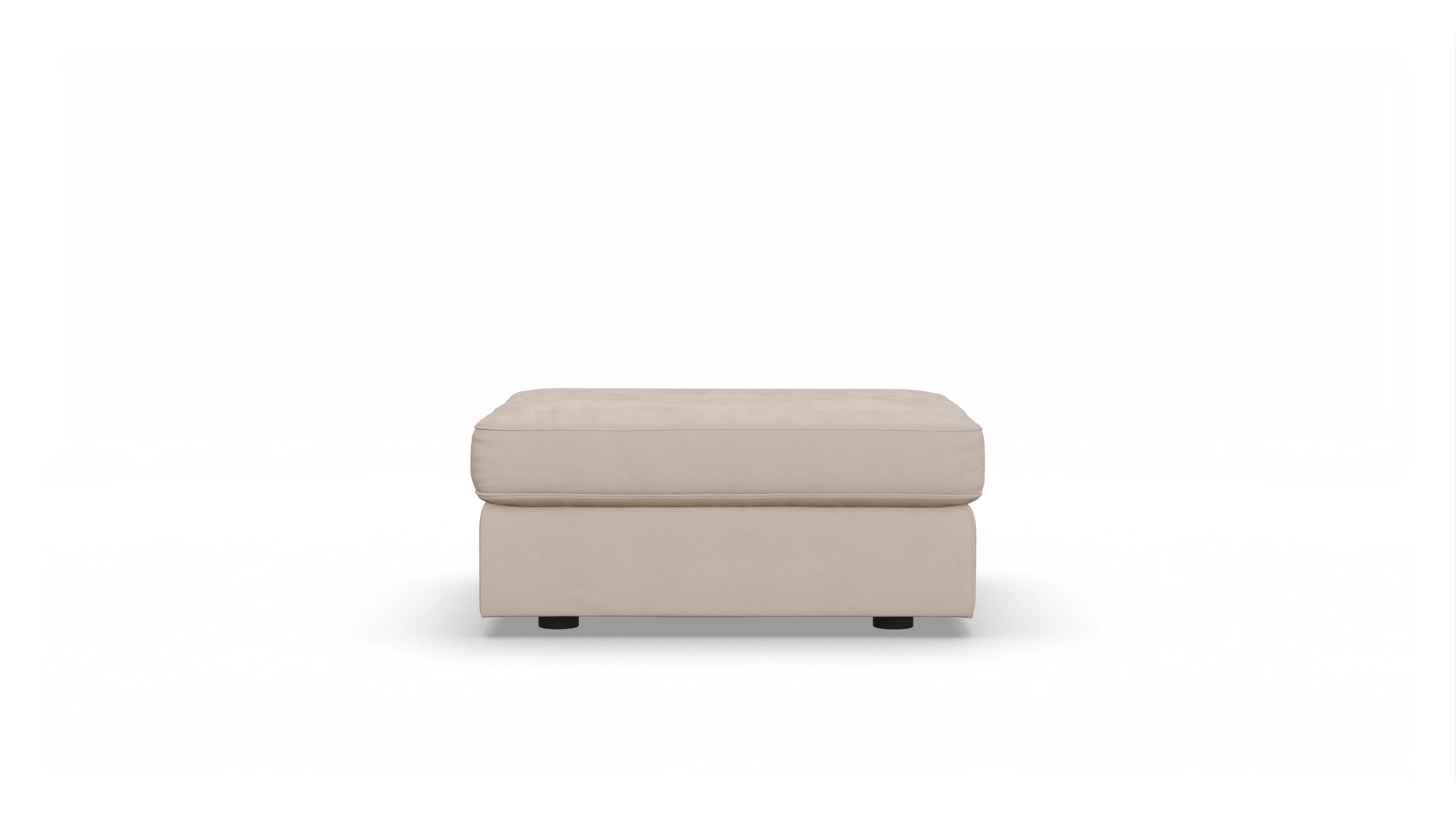 Ansicht des Produktes Sospiri Hocker in Samt beige
