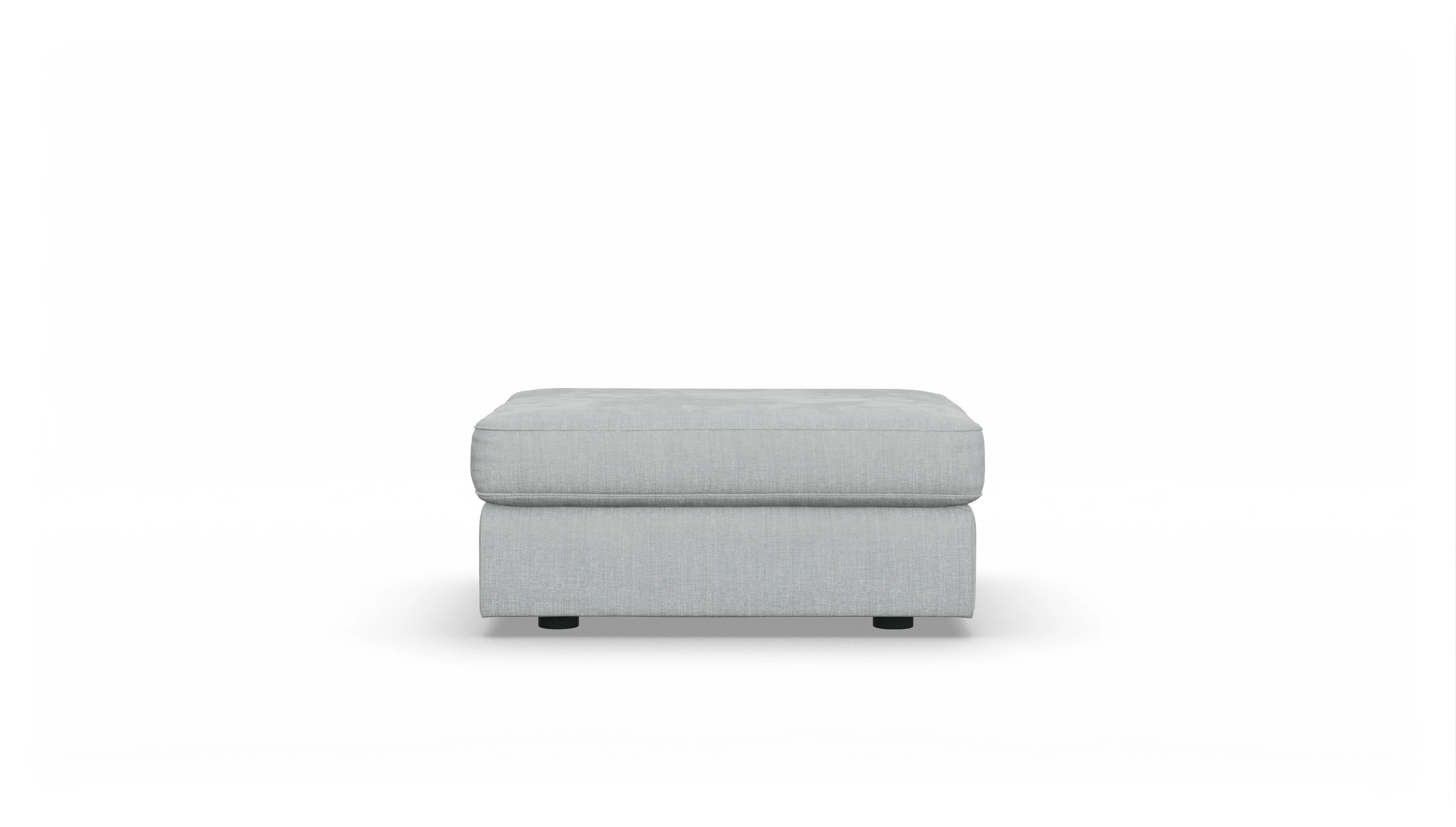 Ansicht des Produktes Sospiri Hocker in Stoff grau