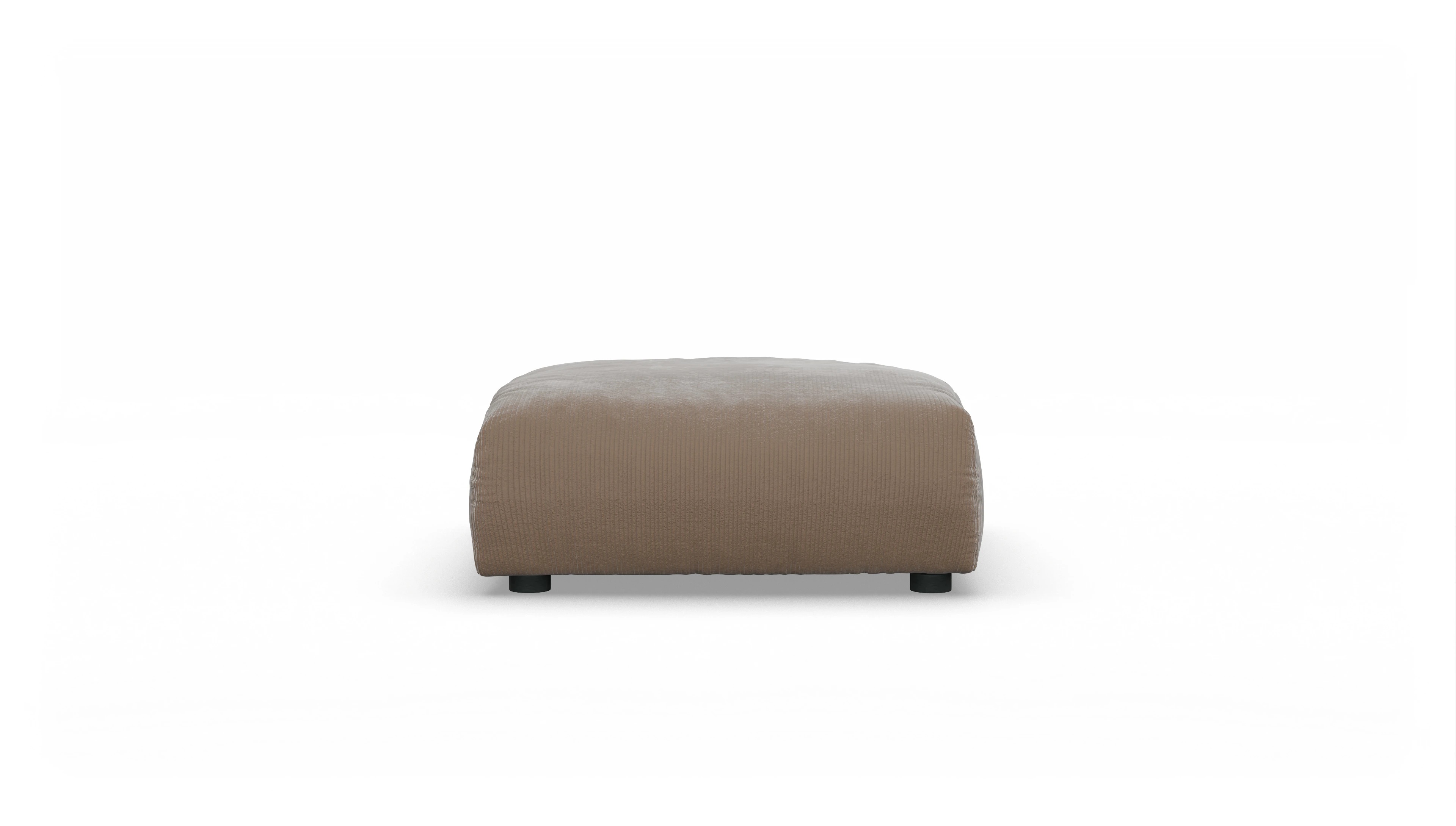 Ansicht des Produktes Molin Hocker in Cord braun