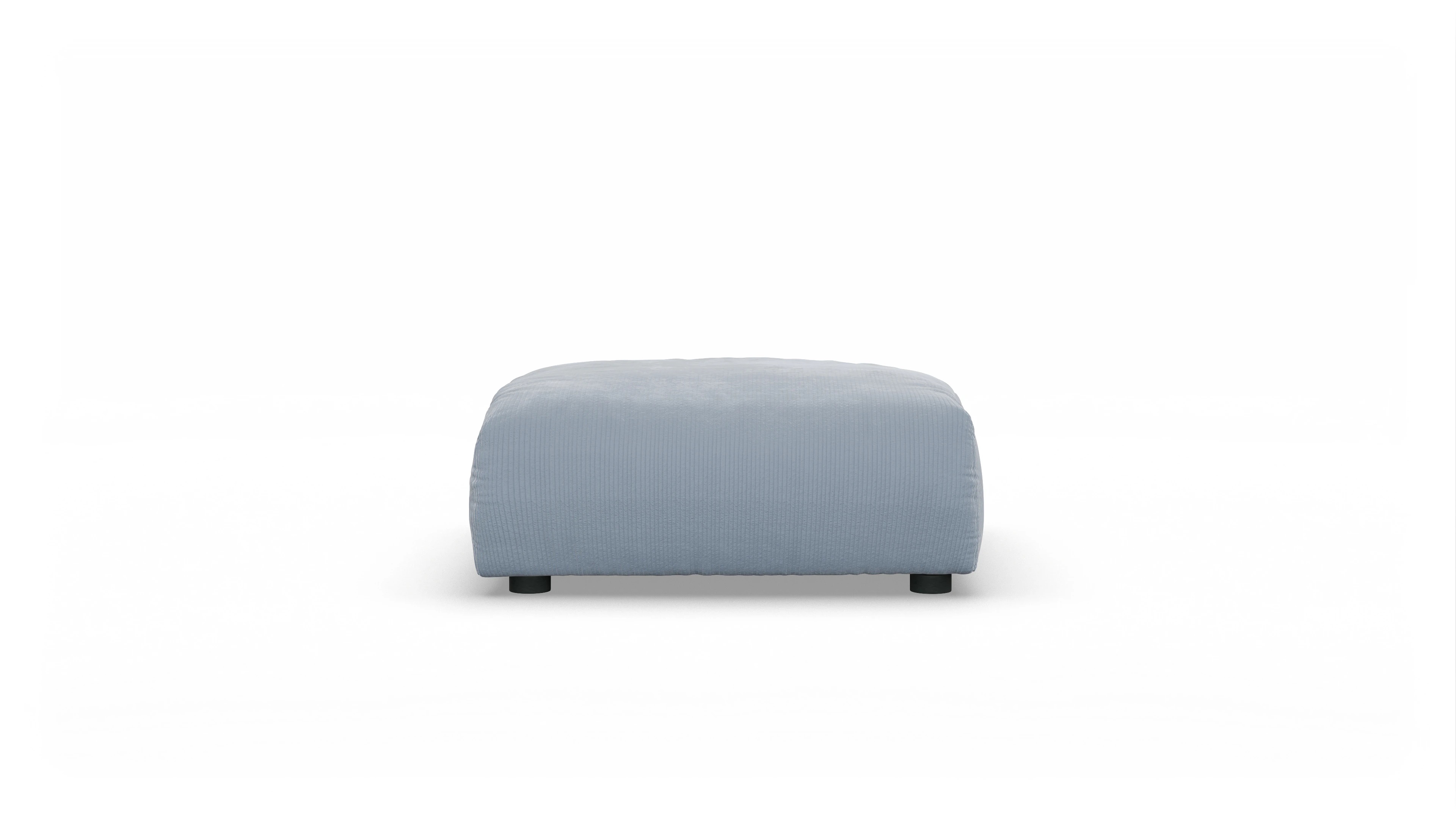 Ansicht des Produktes Molin Hocker in Cord blau