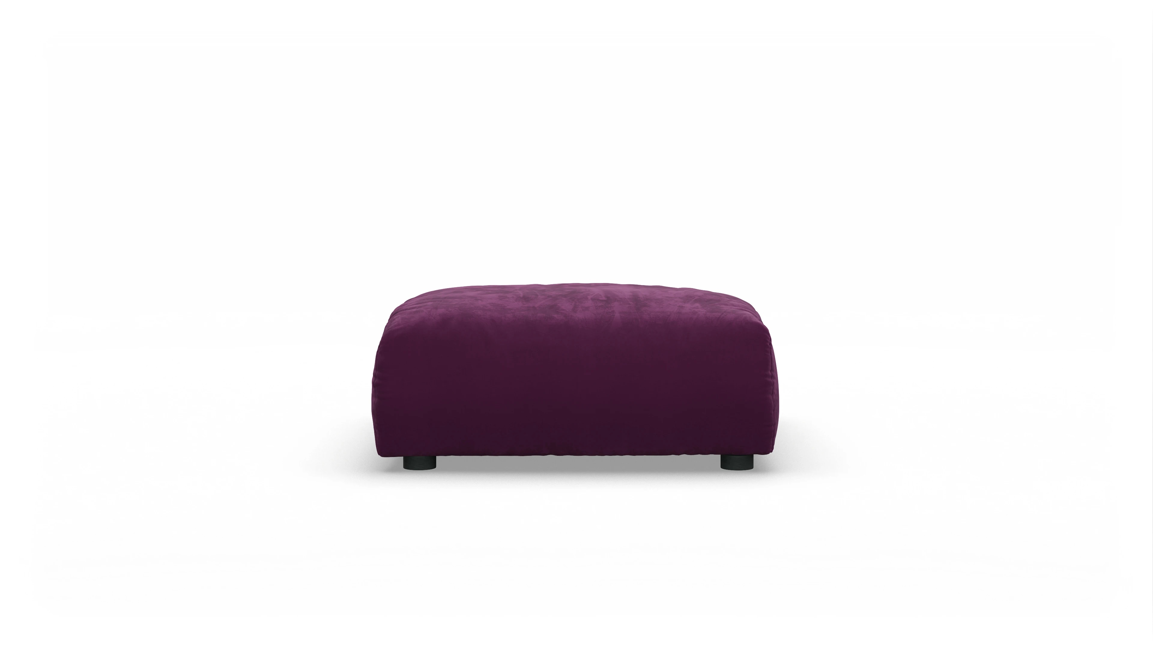 Ansicht des Produktes Molin Hocker in Samt rot