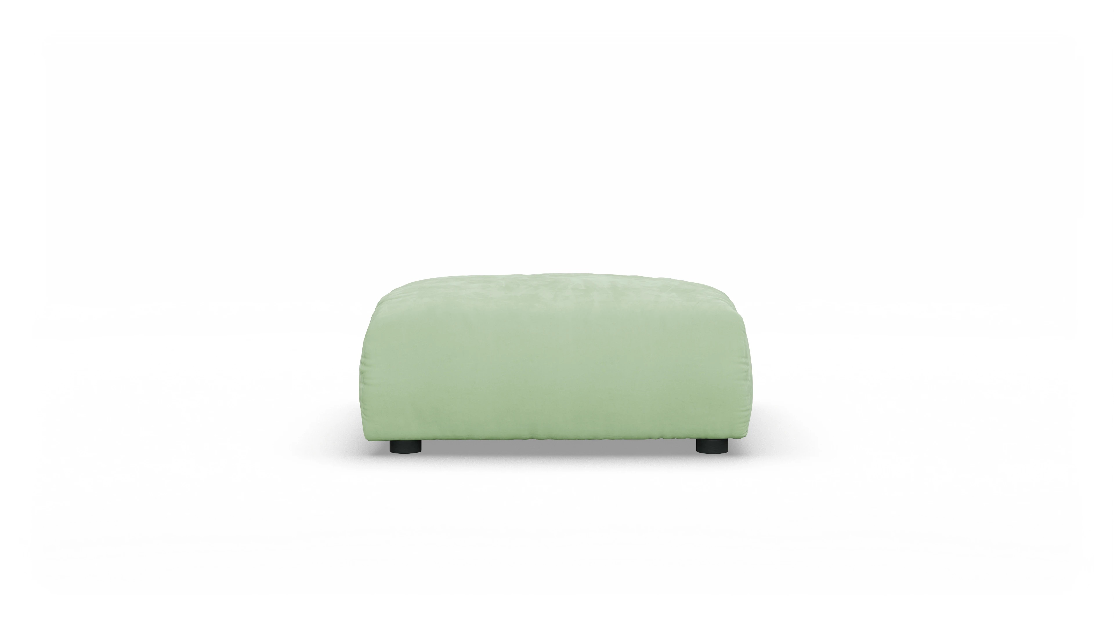 Ansicht des Produktes Molin Hocker in Samt grün