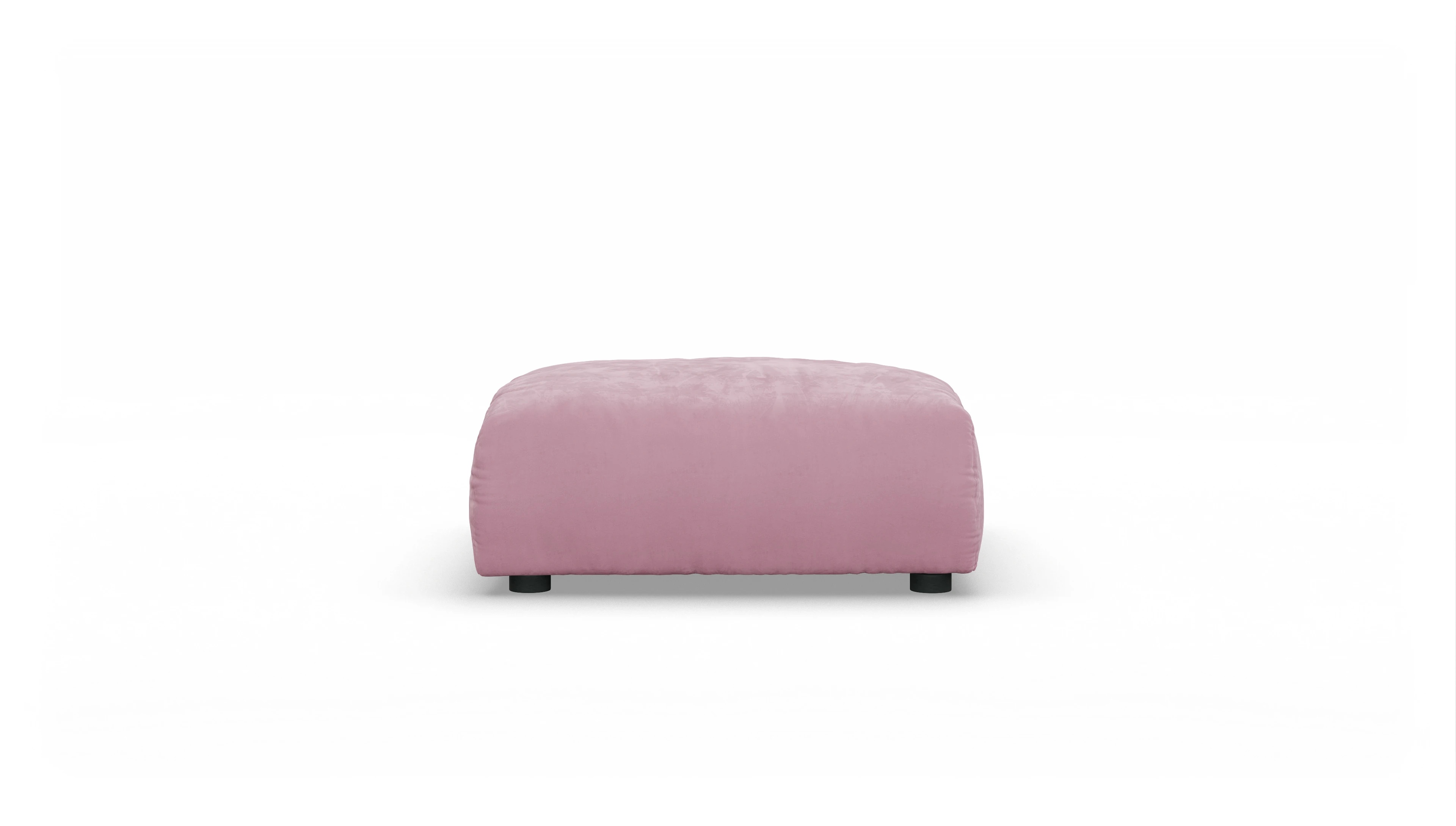Ansicht des Produktes Molin Hocker in Samt rot