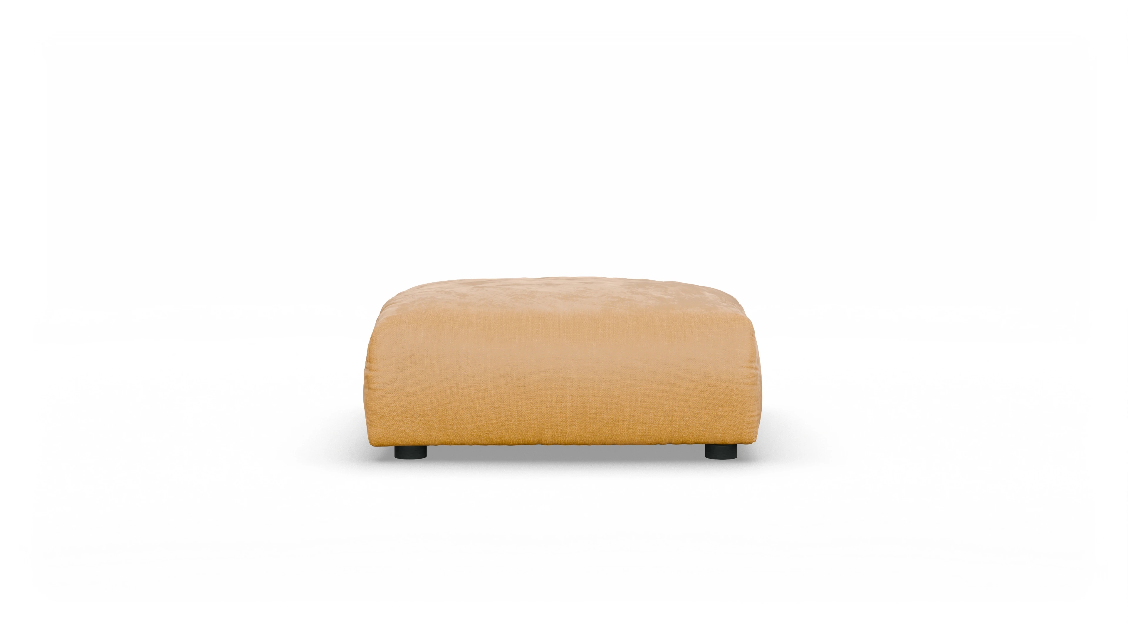 Ansicht des Produktes Molin Hocker in Stoff gelb