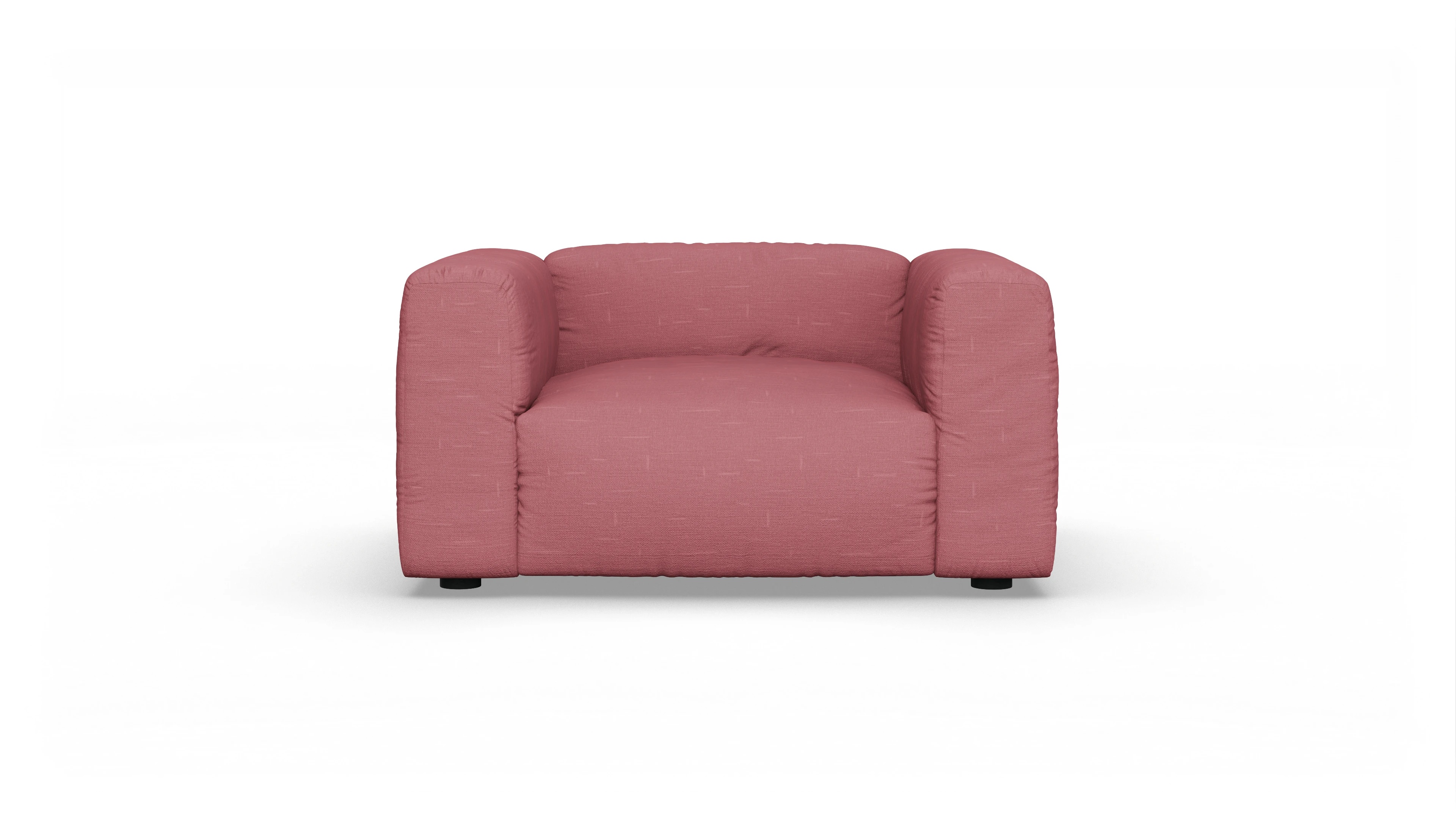 Ansicht des Produktes Molin Sessel in Stoff rot