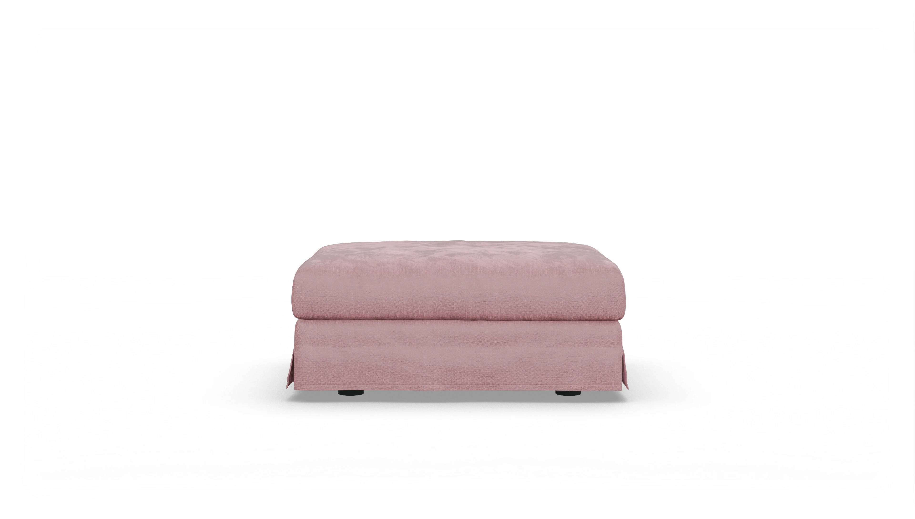 Ansicht des Produktes Pittori Hocker in Stoff rot
