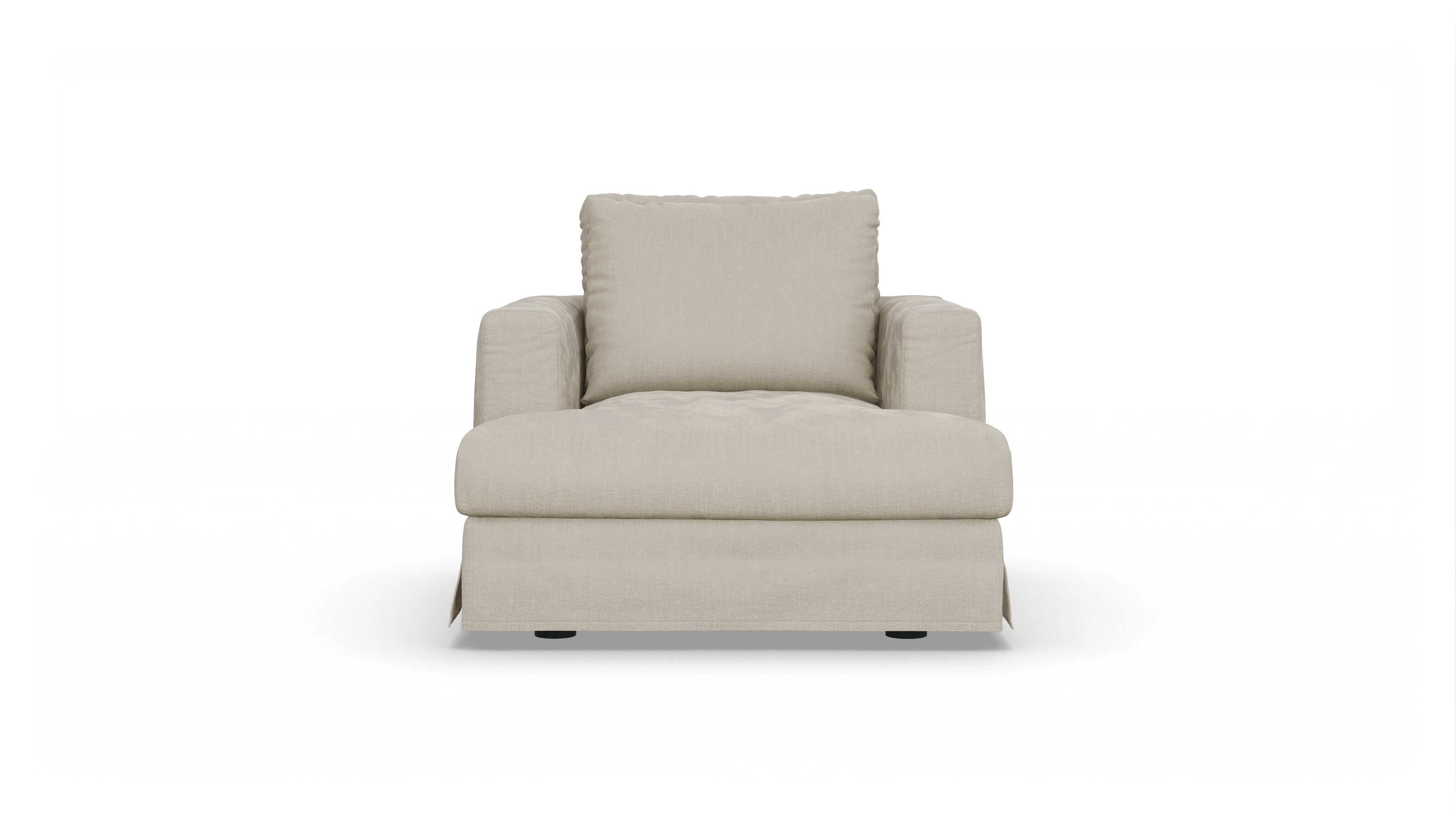 Ansicht des Produktes Pittori Sessel in Stoff beige