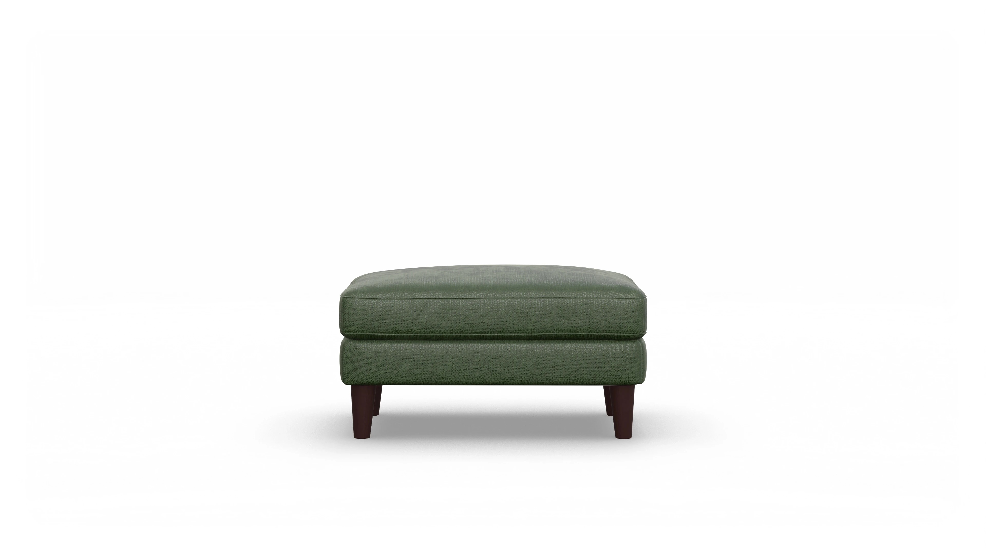 Stoffhocker NewChester.01 Ansicht des Produktes NewChester.01 Hocker in Stoff grün
