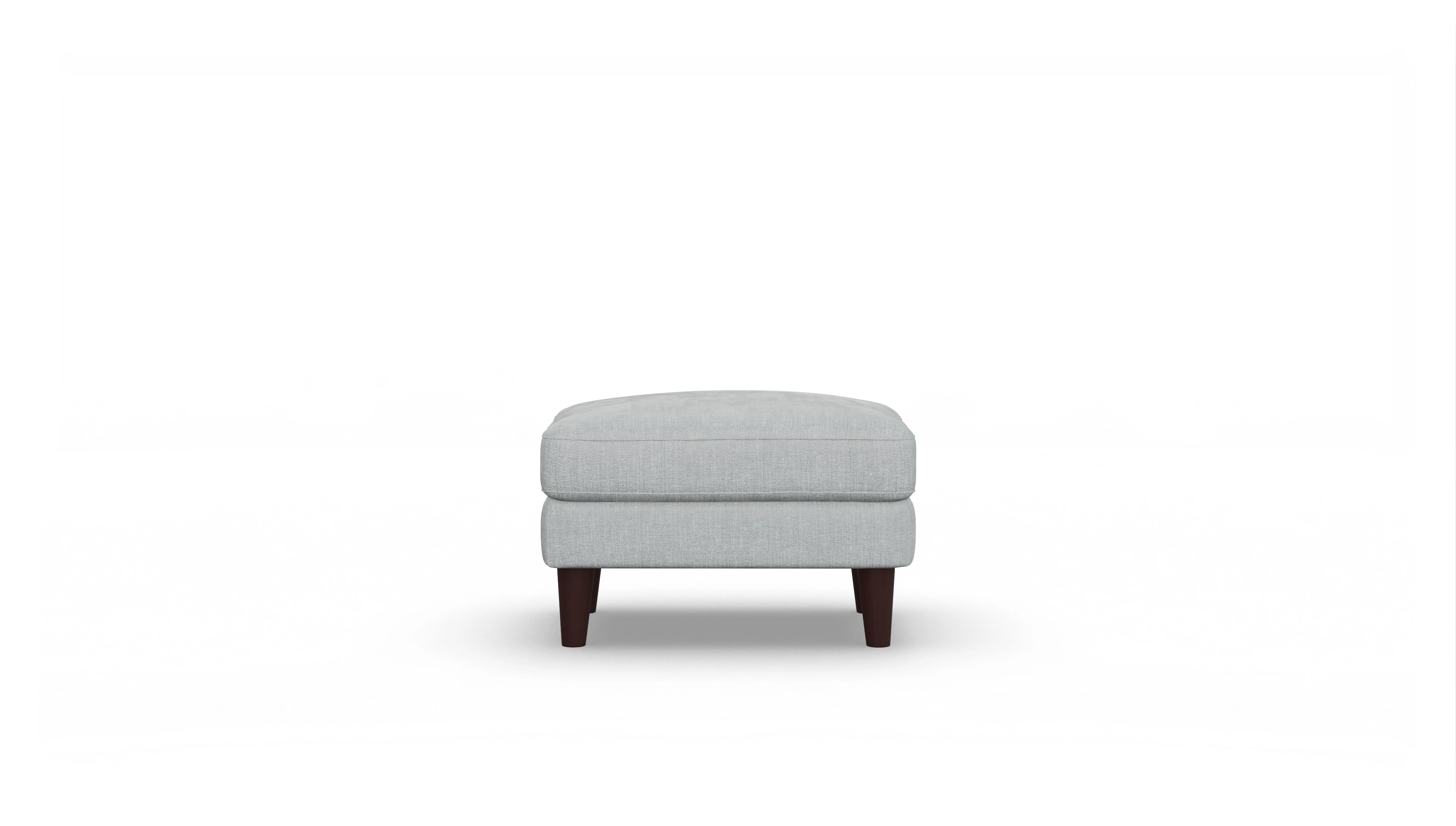 Stoffhocker NewChester.01 Ansicht des Produktes NewChester.01 Hocker in Stoff grau