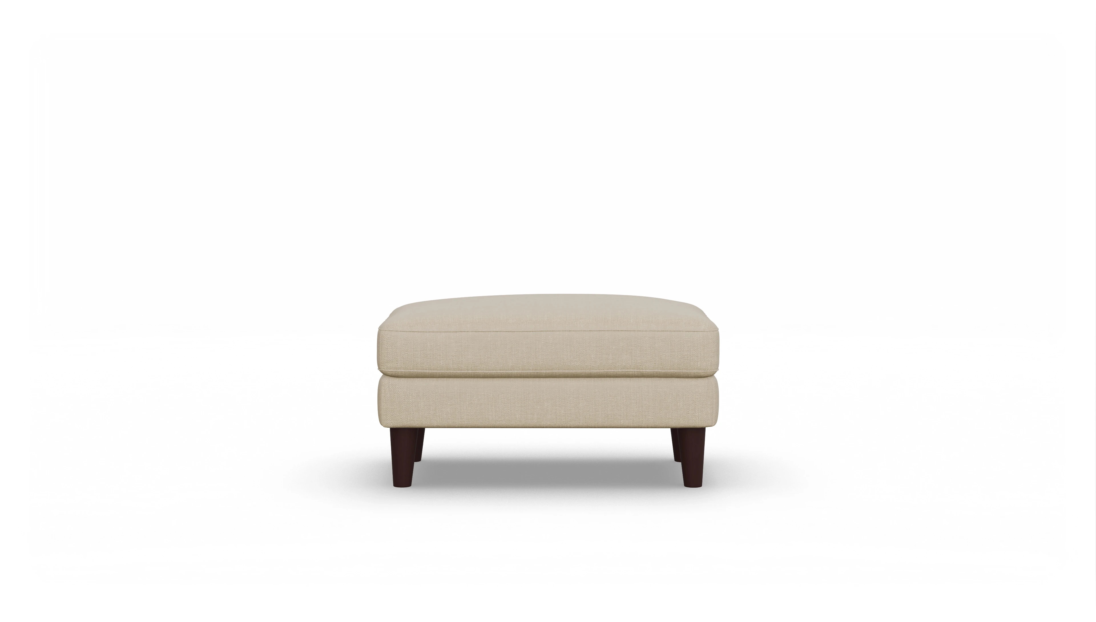 Stoffhocker NewChester.01 Ansicht des Produktes NewChester.01 Hocker in Stoff beige