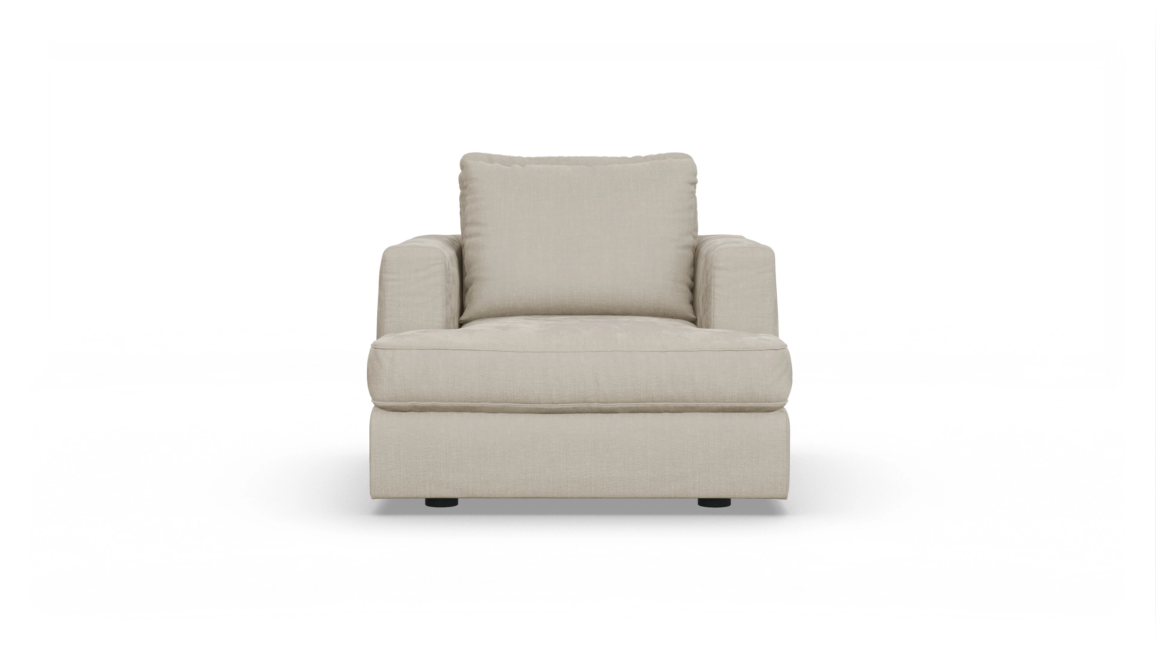 Ansicht des Produktes Sospiri Sessel in Stoff beige
