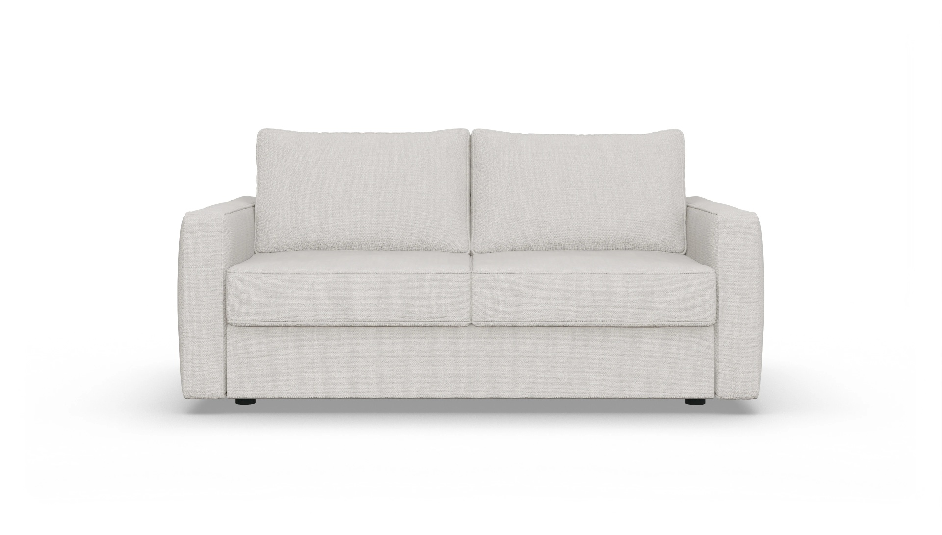Design-Couch Ferali Ansicht des Produktes Ferali 2-Sitzer in Stoff weiß