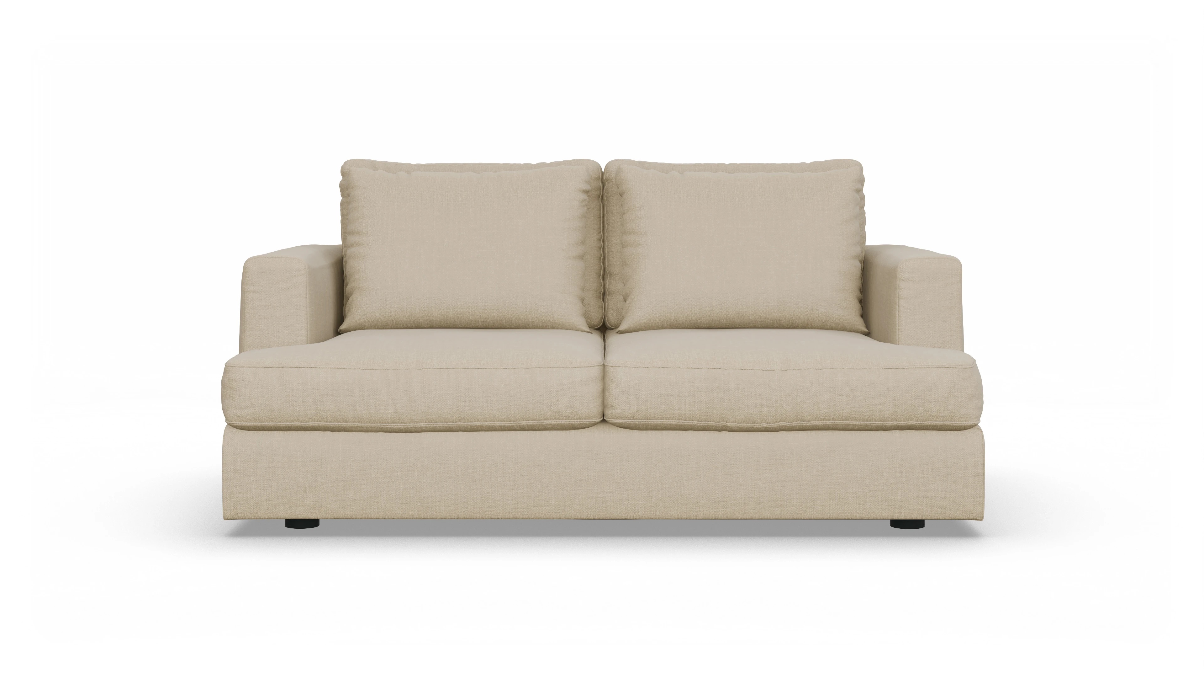 Schlafsofa Sospiri Ansicht des Produktes Sospiri 2-Sitzer in Stoff beige