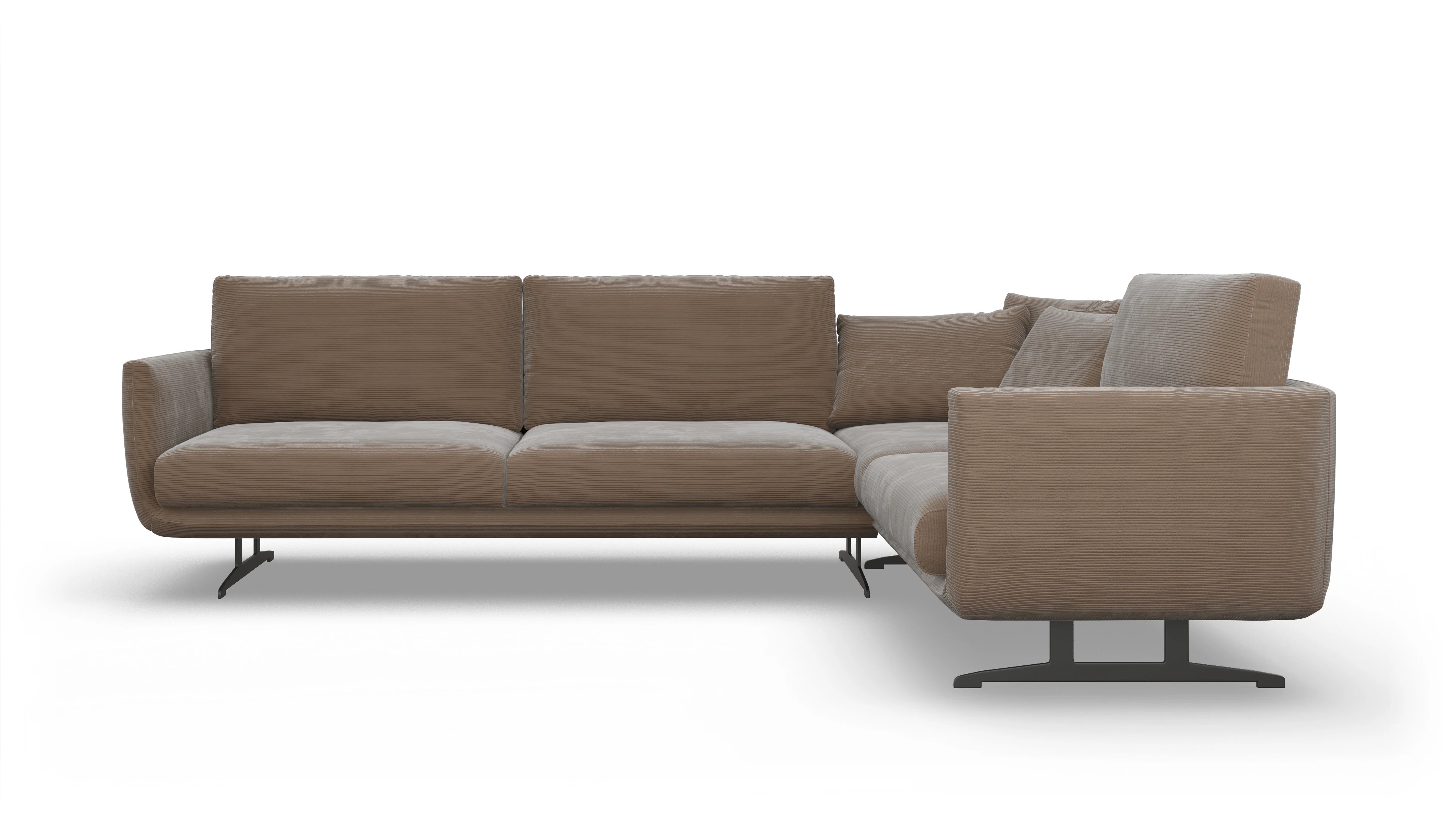 Ecksofa 3,5 x 3-Sitzer r.