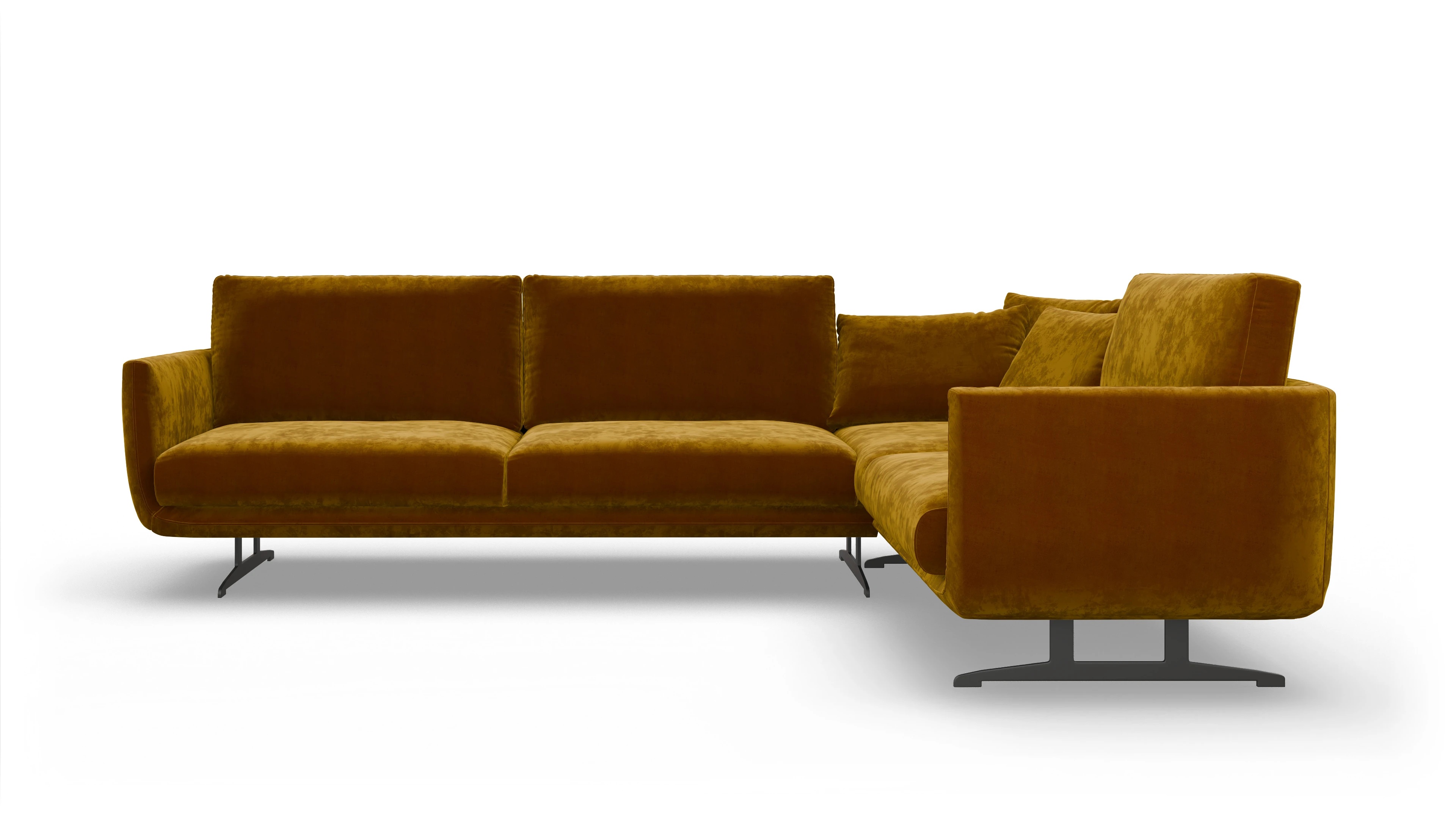 Ecksofa 3,5 x 3-Sitzer r.