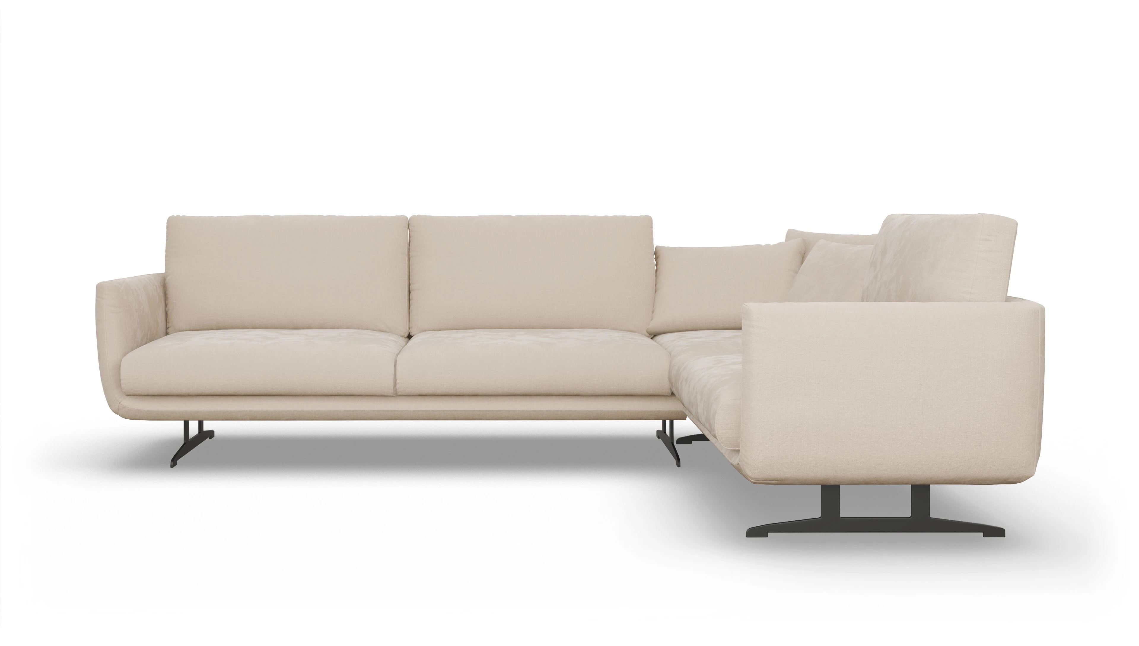 Ecksofa 3,5 x 3-Sitzer r.