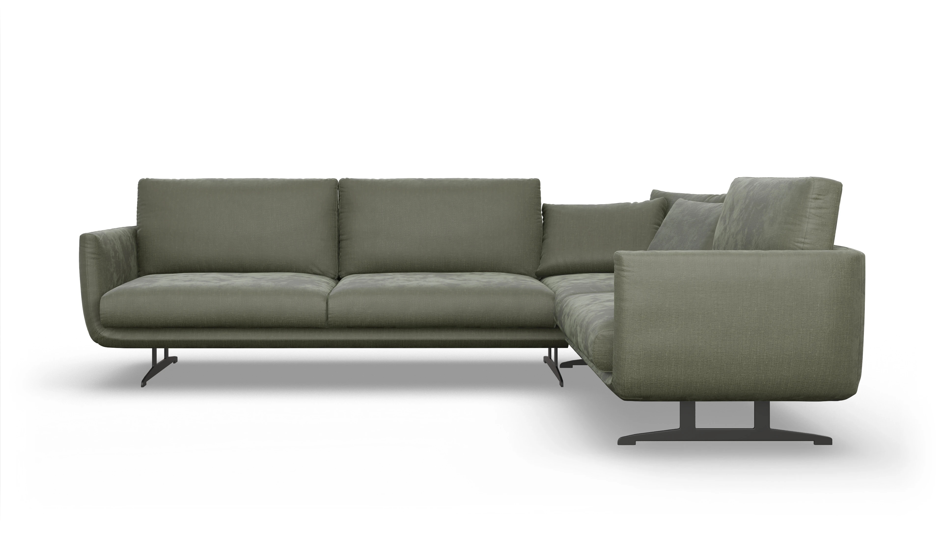 Ecksofa 3,5 x 3-Sitzer r.