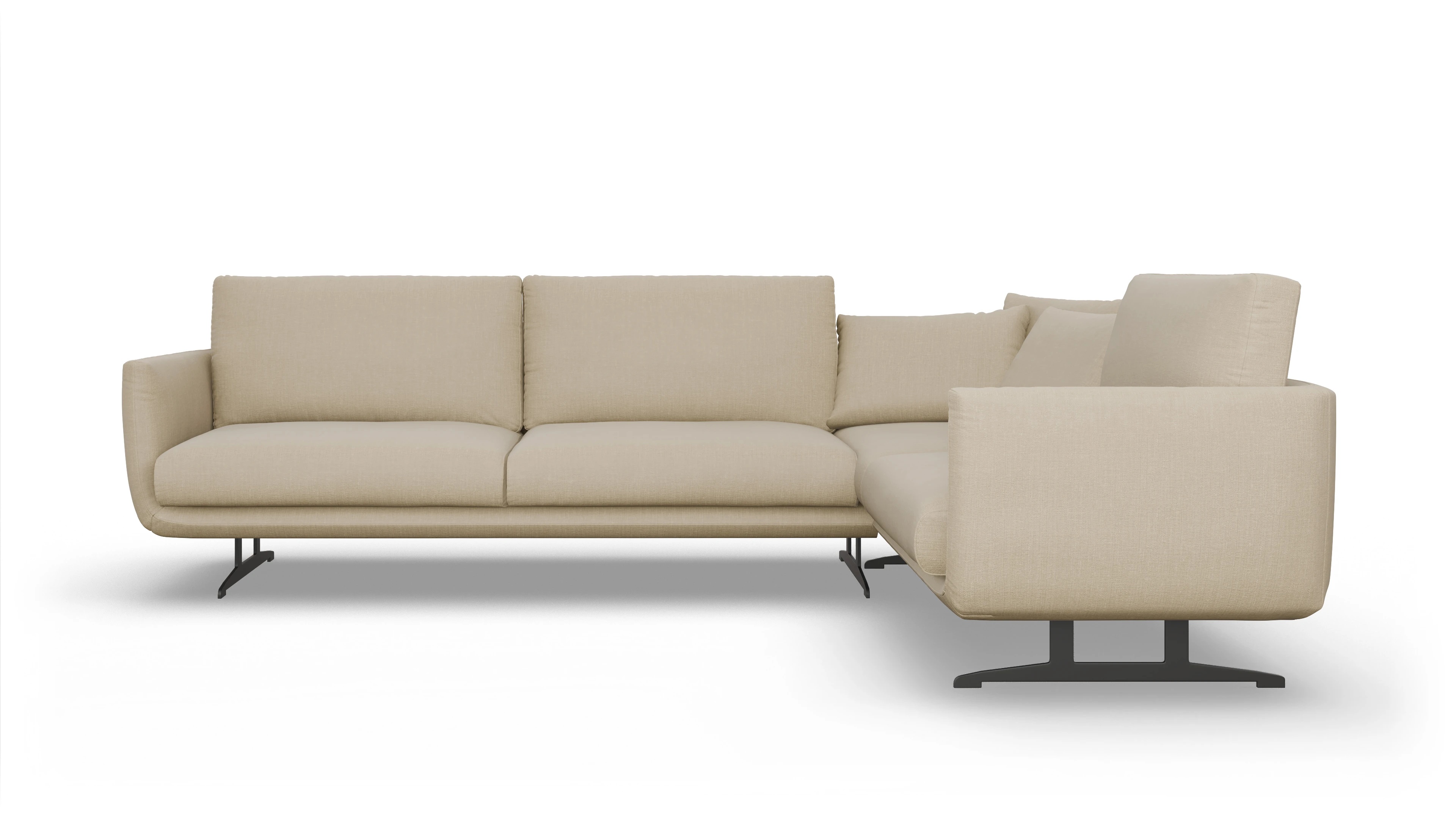 Ecksofa 3,5 x 3-Sitzer r.