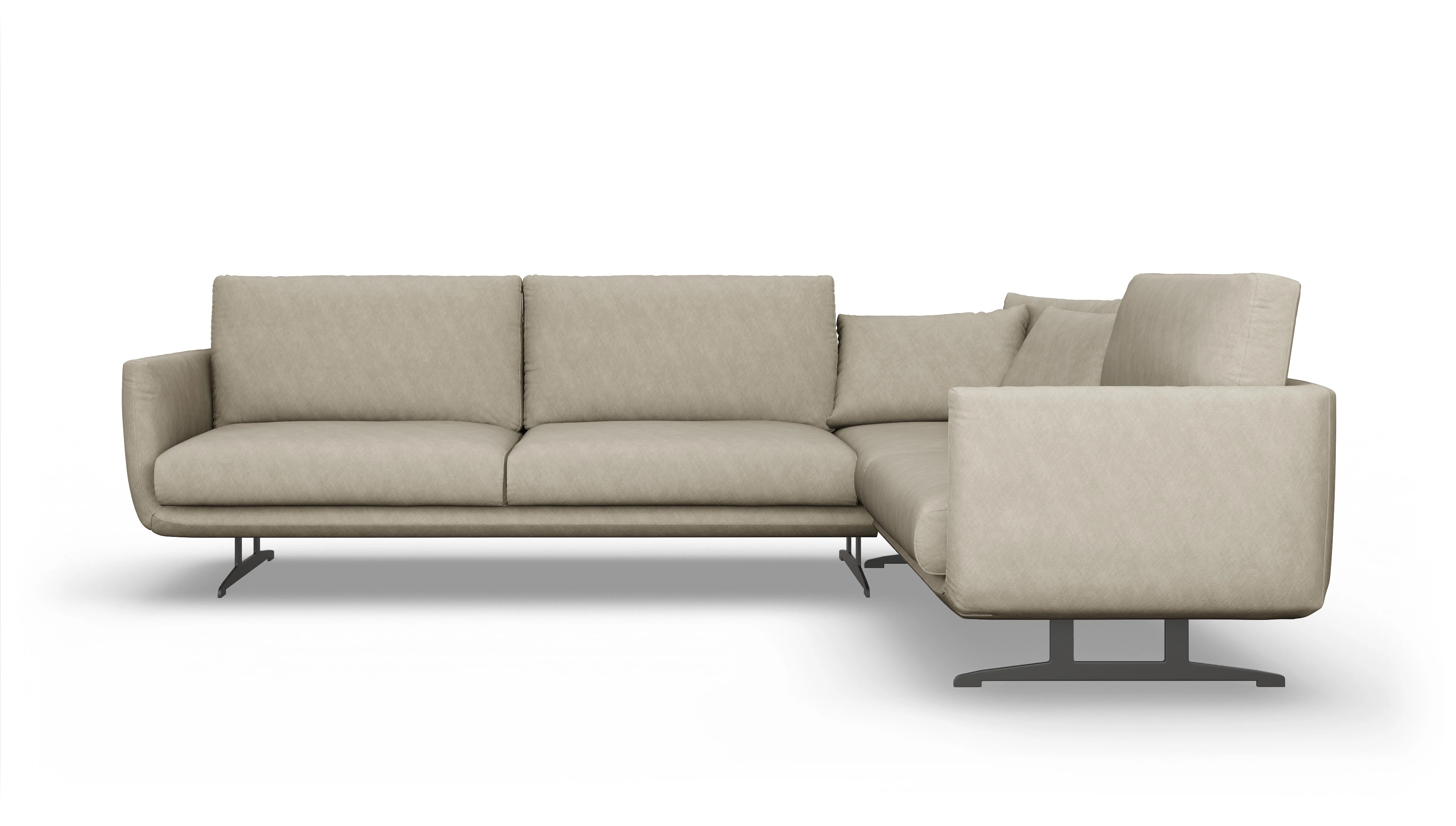 Ecksofa 3,5 x 3-Sitzer r.