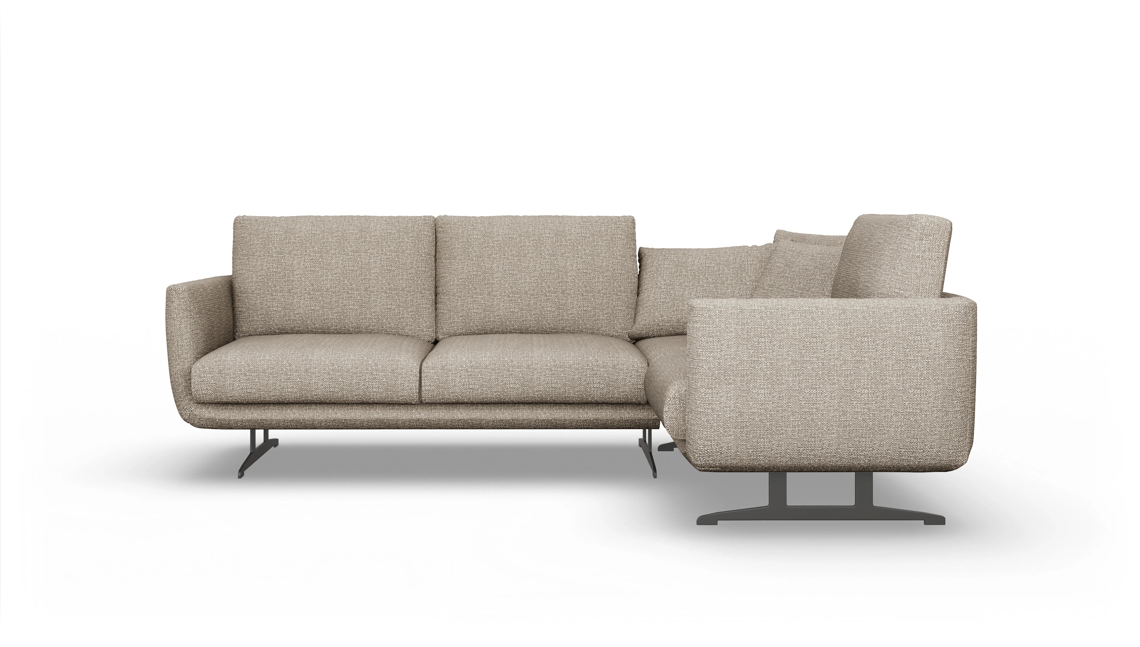 Ecksofa 2,5 x 2-Sitzer r.