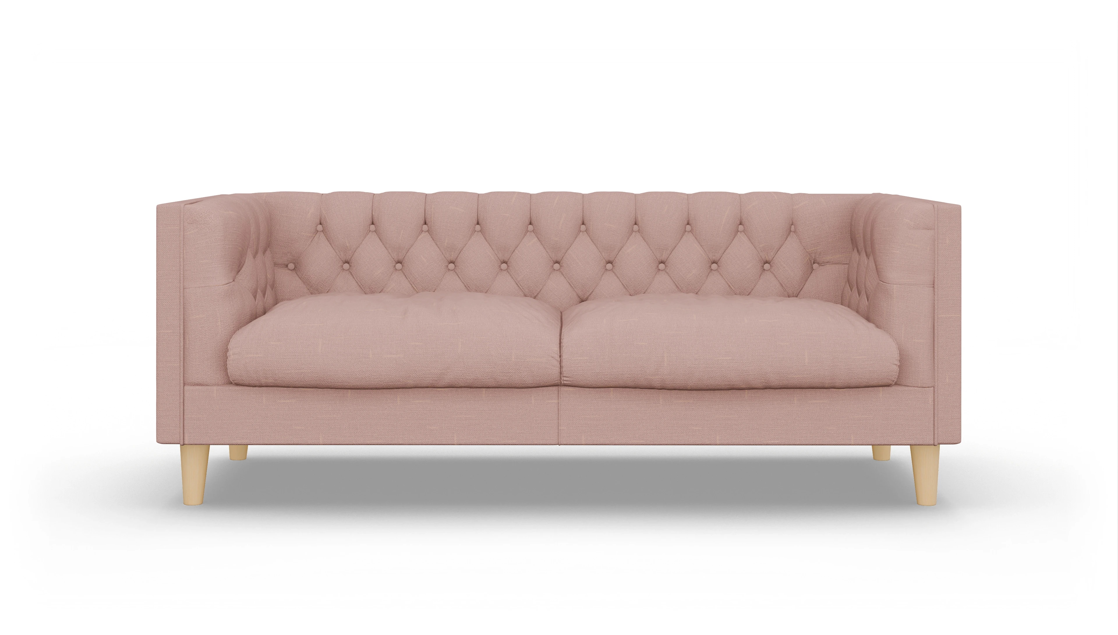 Ansicht des Produktes NewChester.01 2,5-Sitzer in Stoff rot